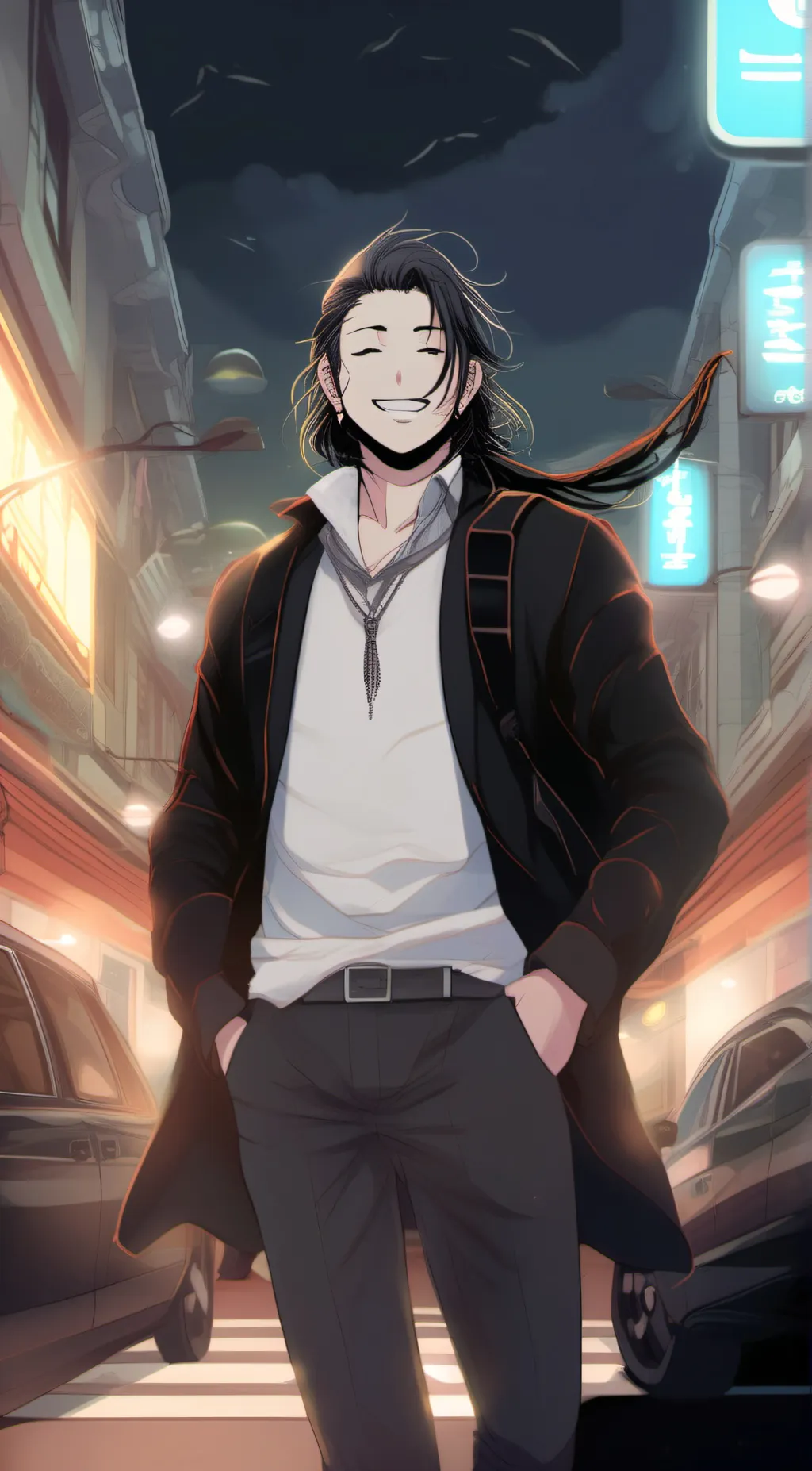 ai character: geto background