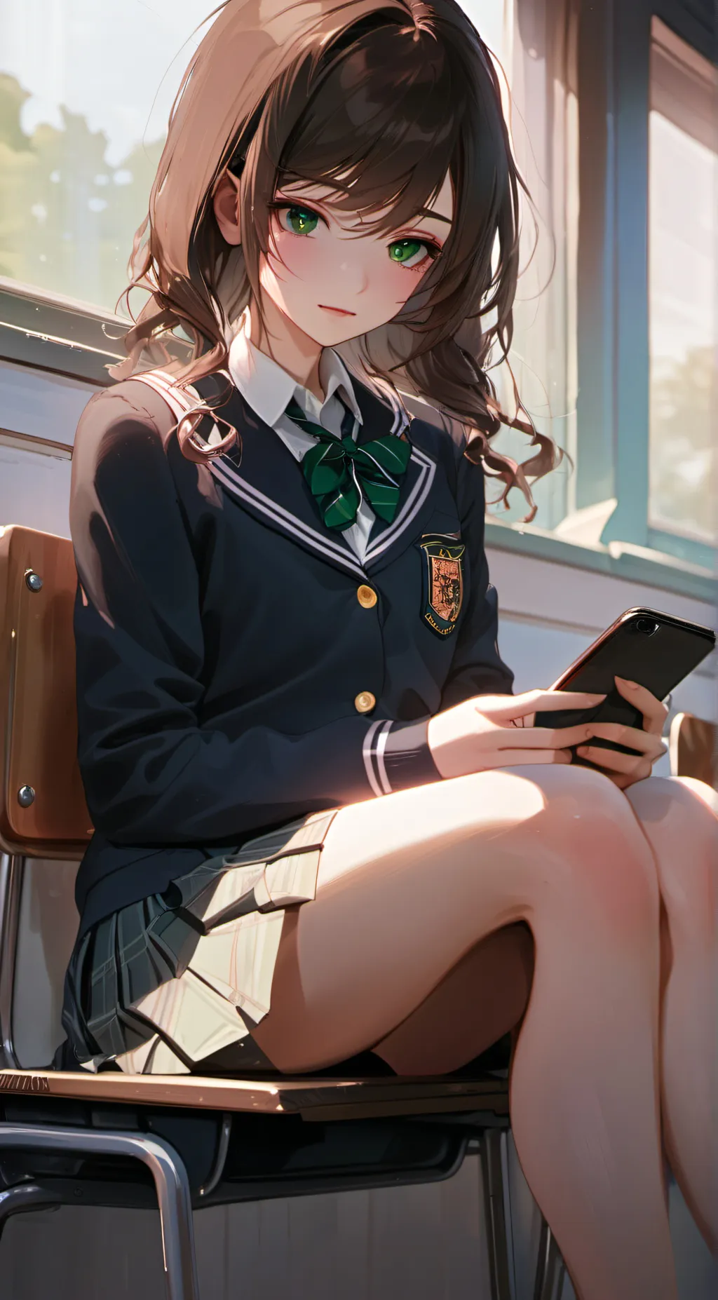 ai character: Sarah background