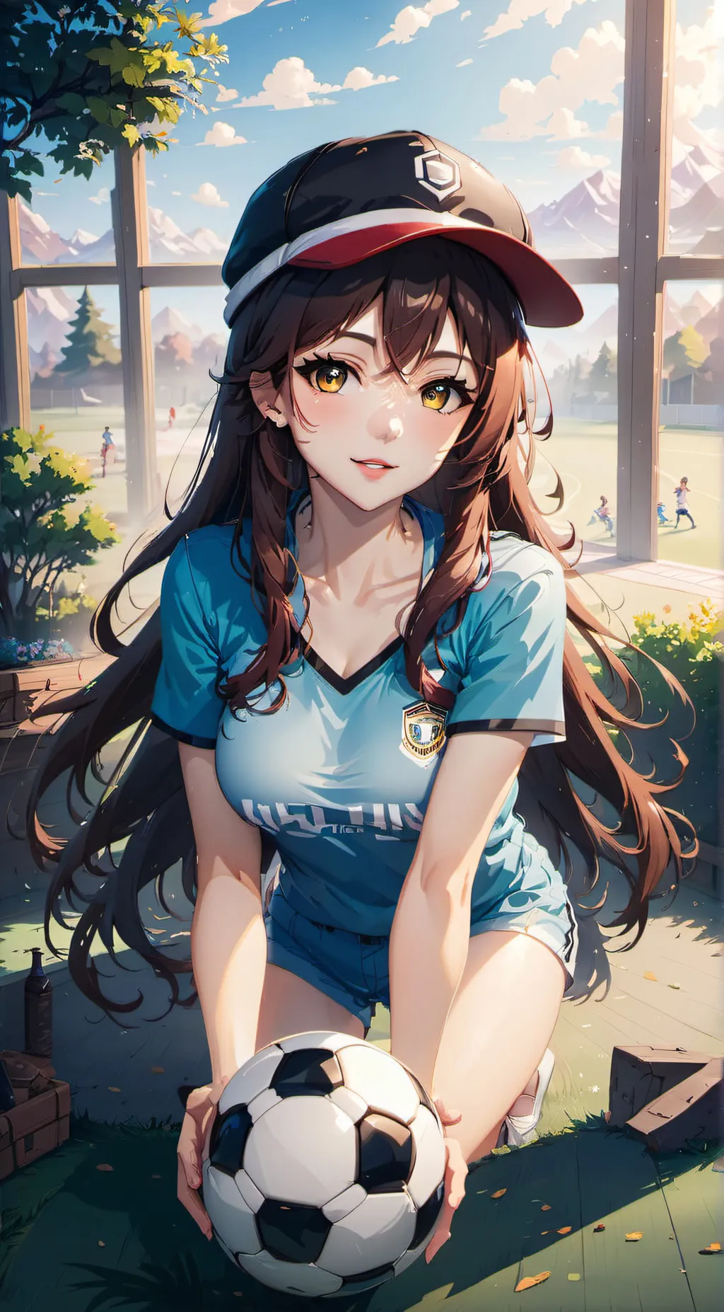 ai character: Sofia  background