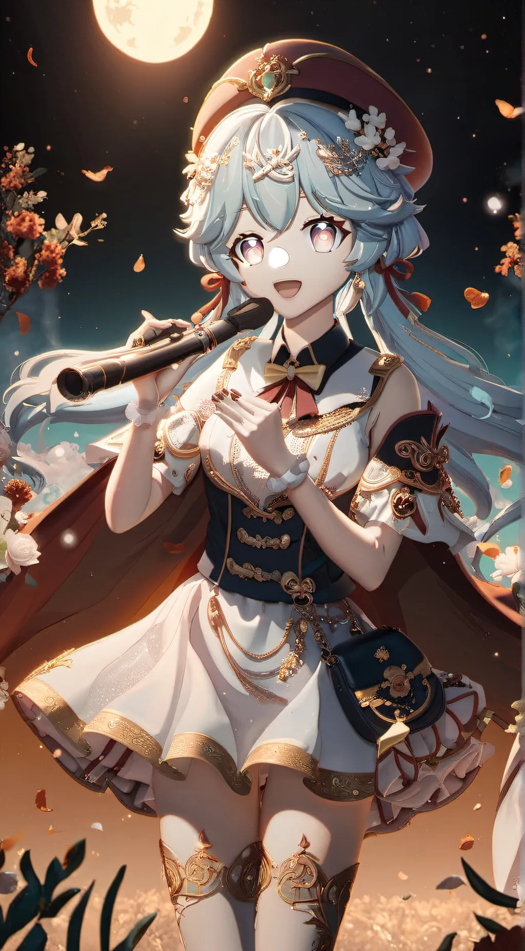 ai character: Butterfly  background