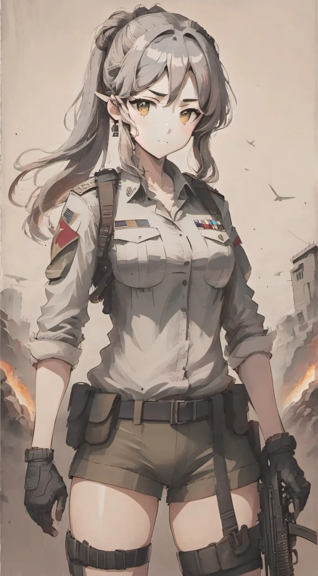 ai character: ashly background