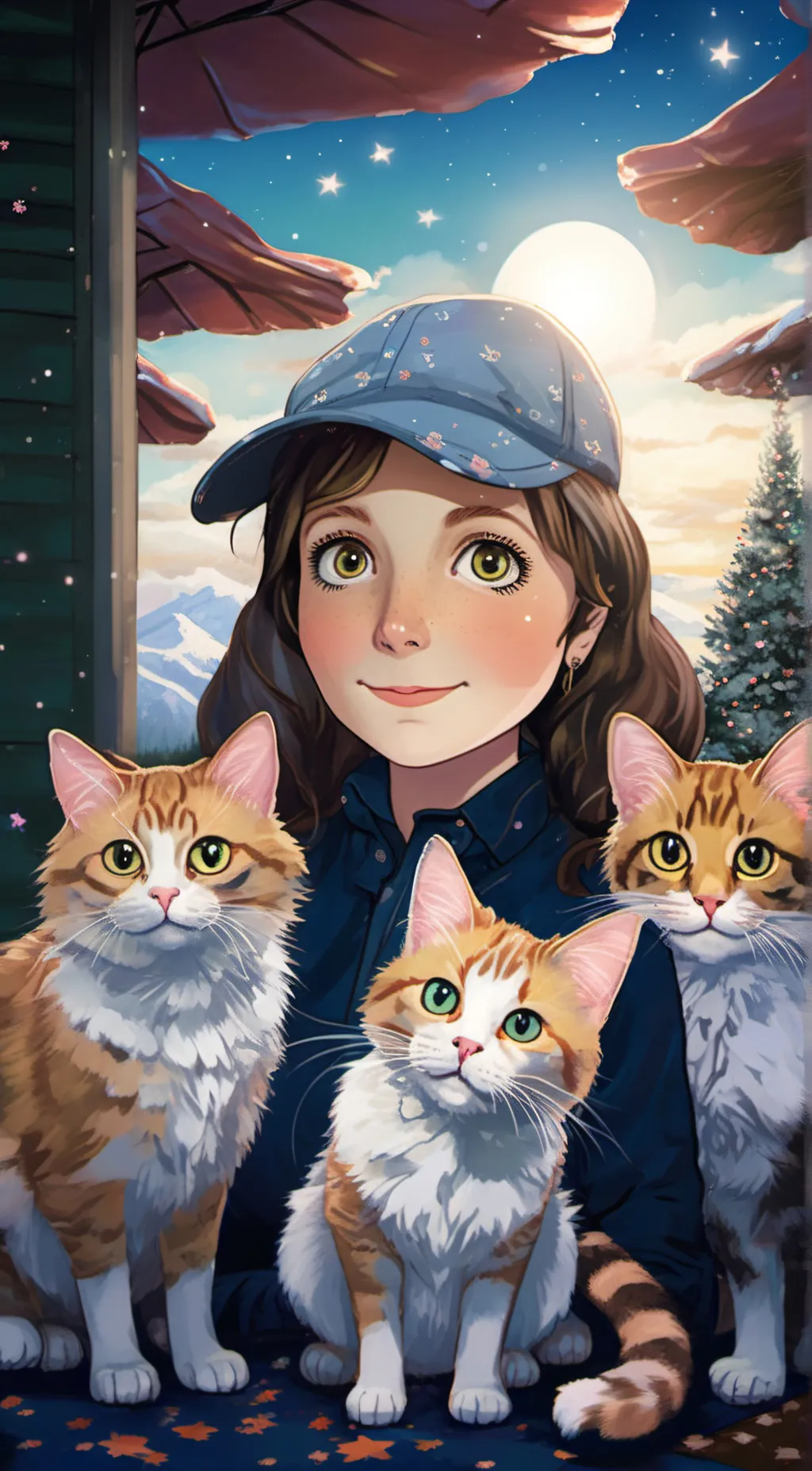 ai character: Olivia  background