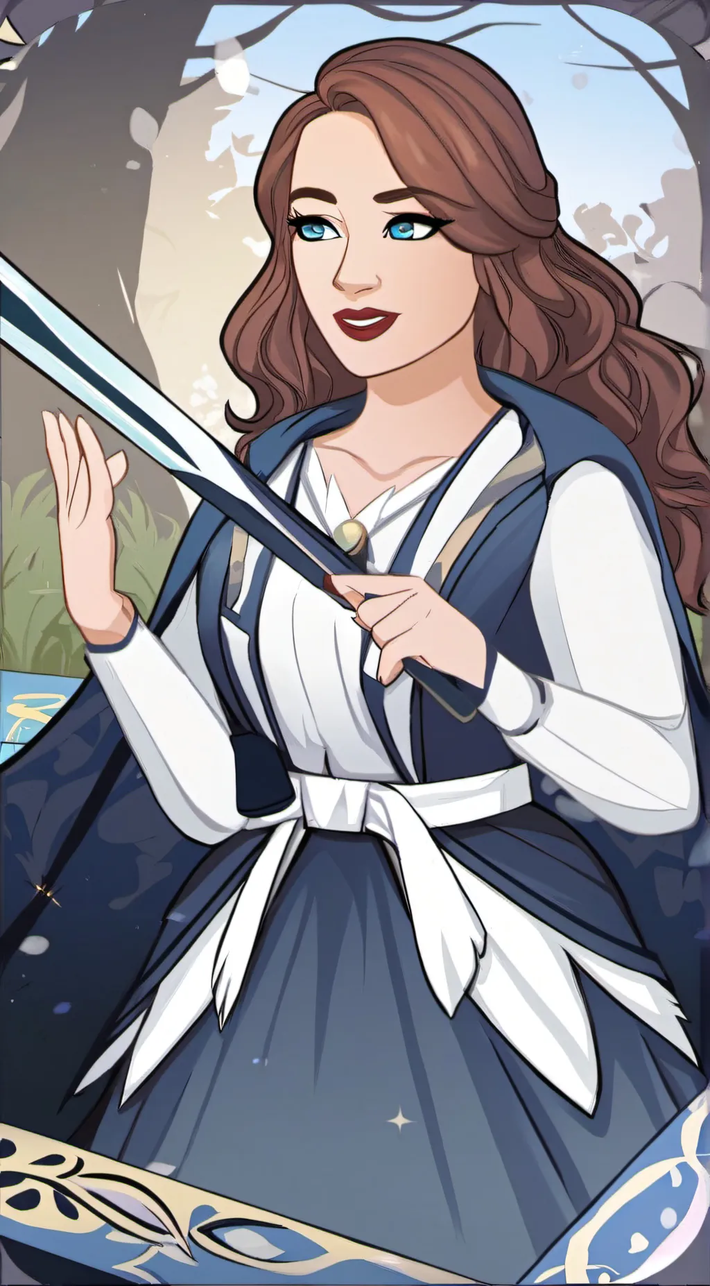 ai character: Andrea background