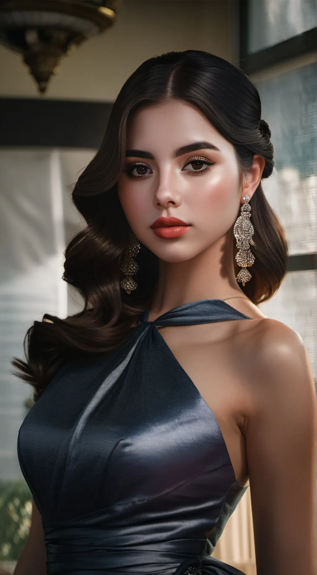 ai character: Realistic Roxanna background