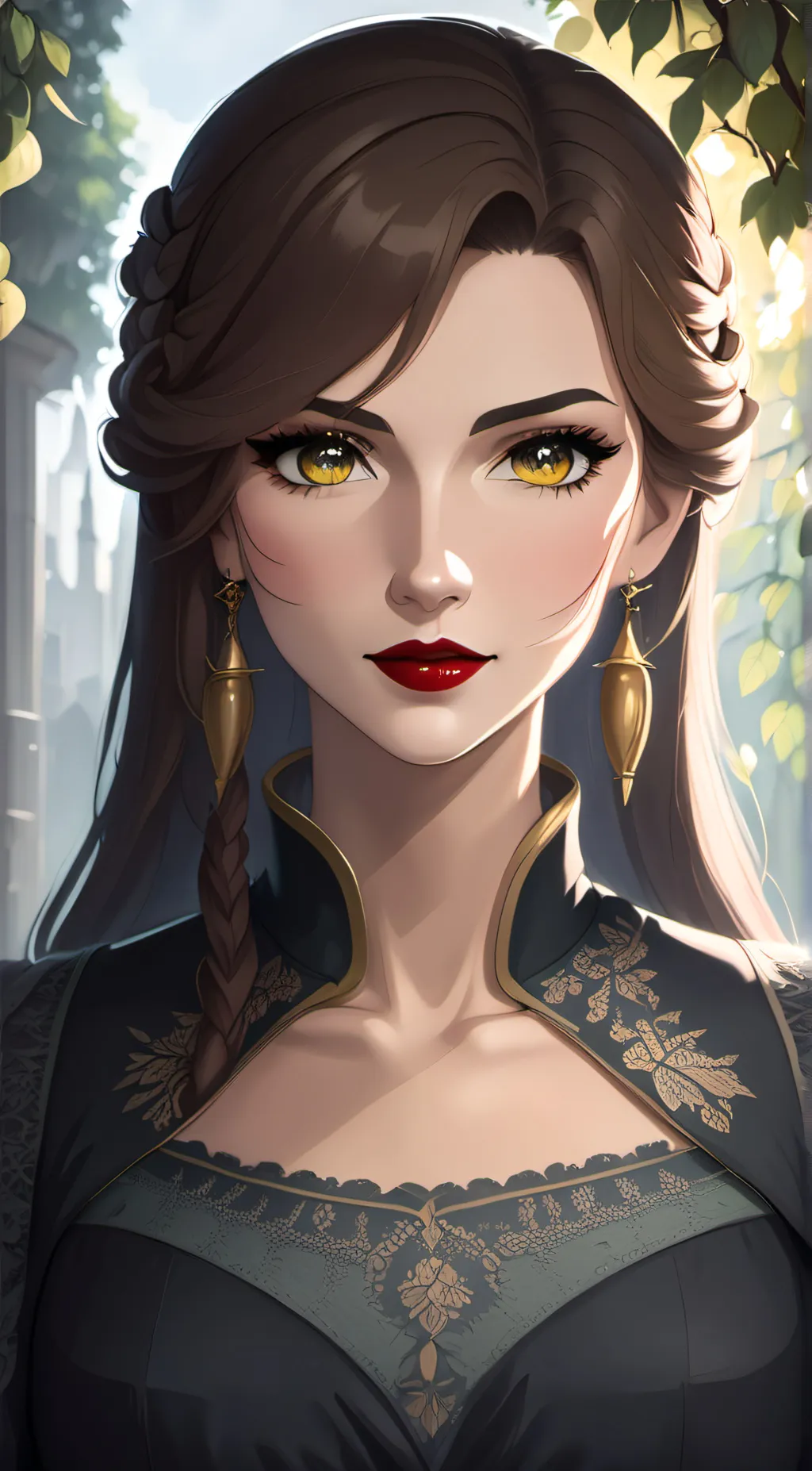 ai character: noel background