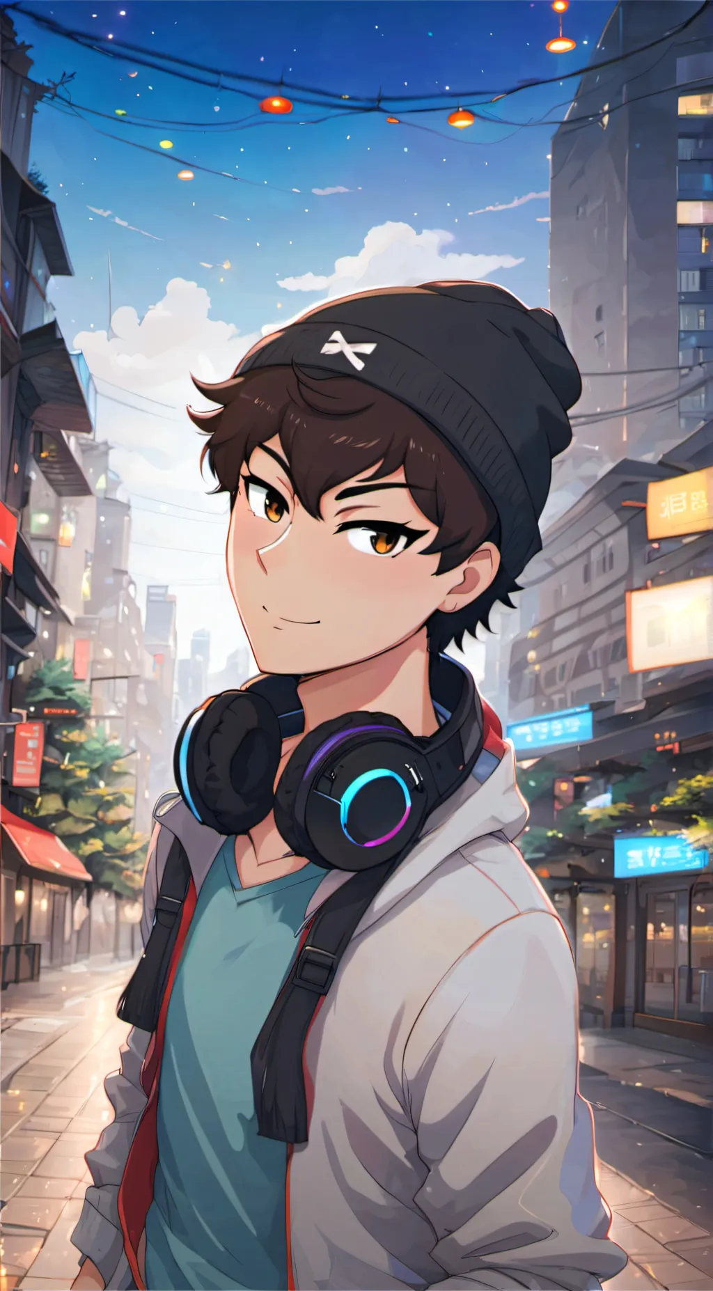 ai character: Connor background