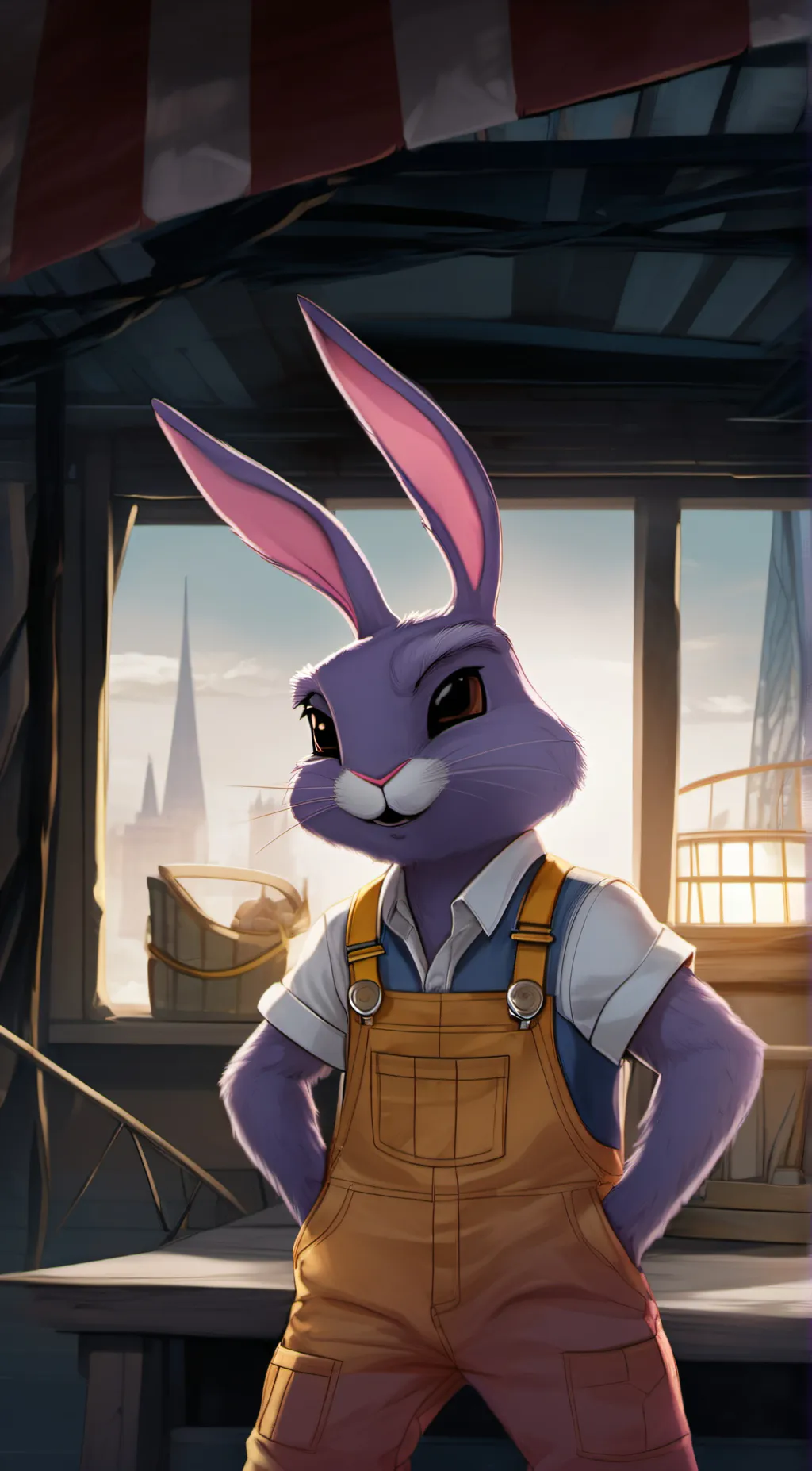 ai character: Jax background