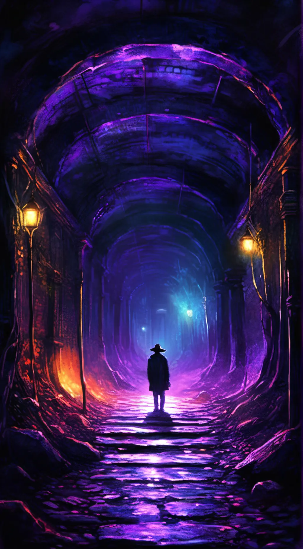 ai character: (part 2) alone  background