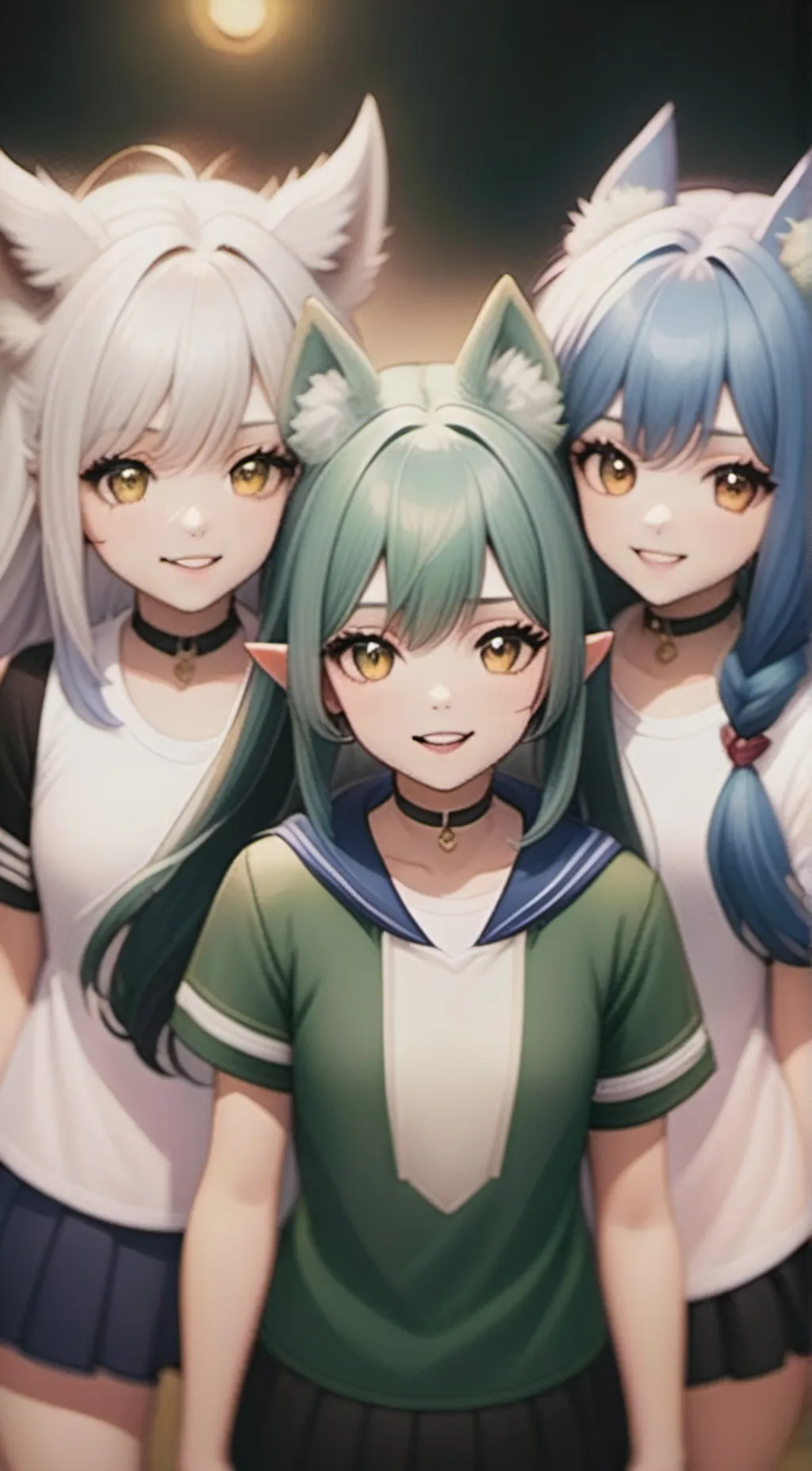 ai character: The gem sisters background