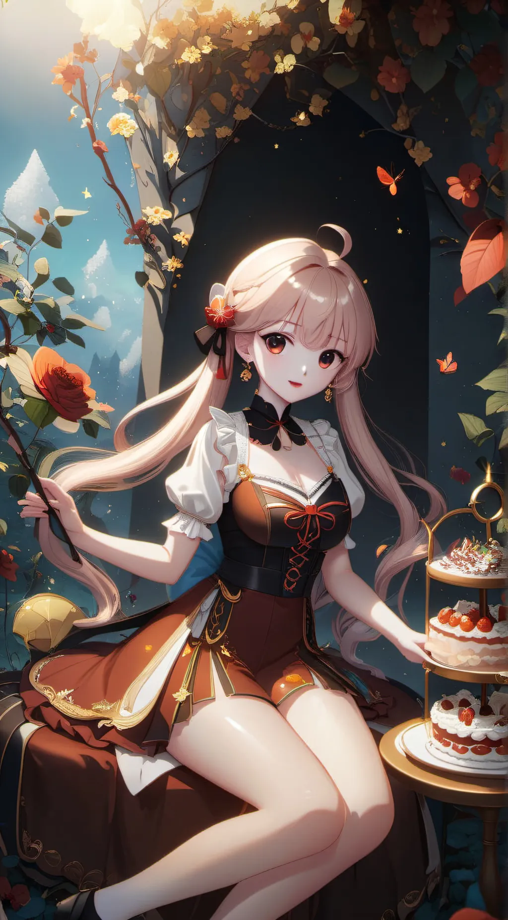 ai character: lilly background