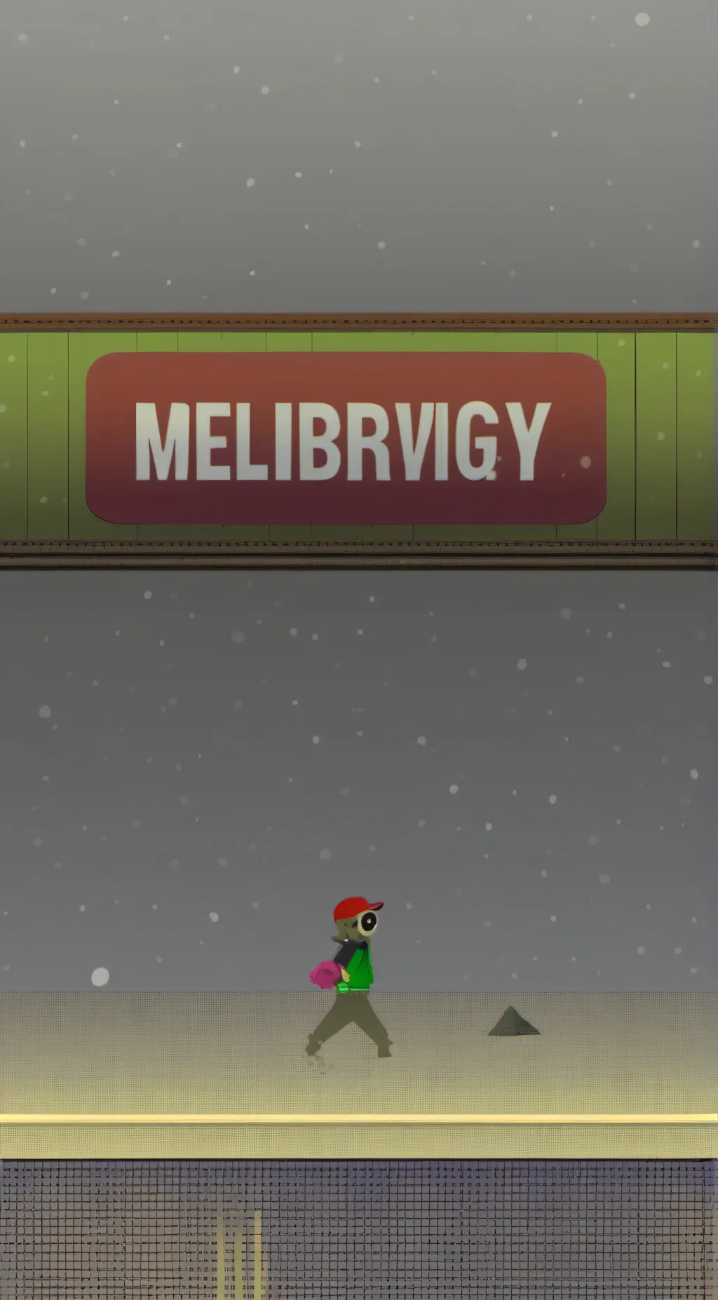 ai character: AmirTheMelon background