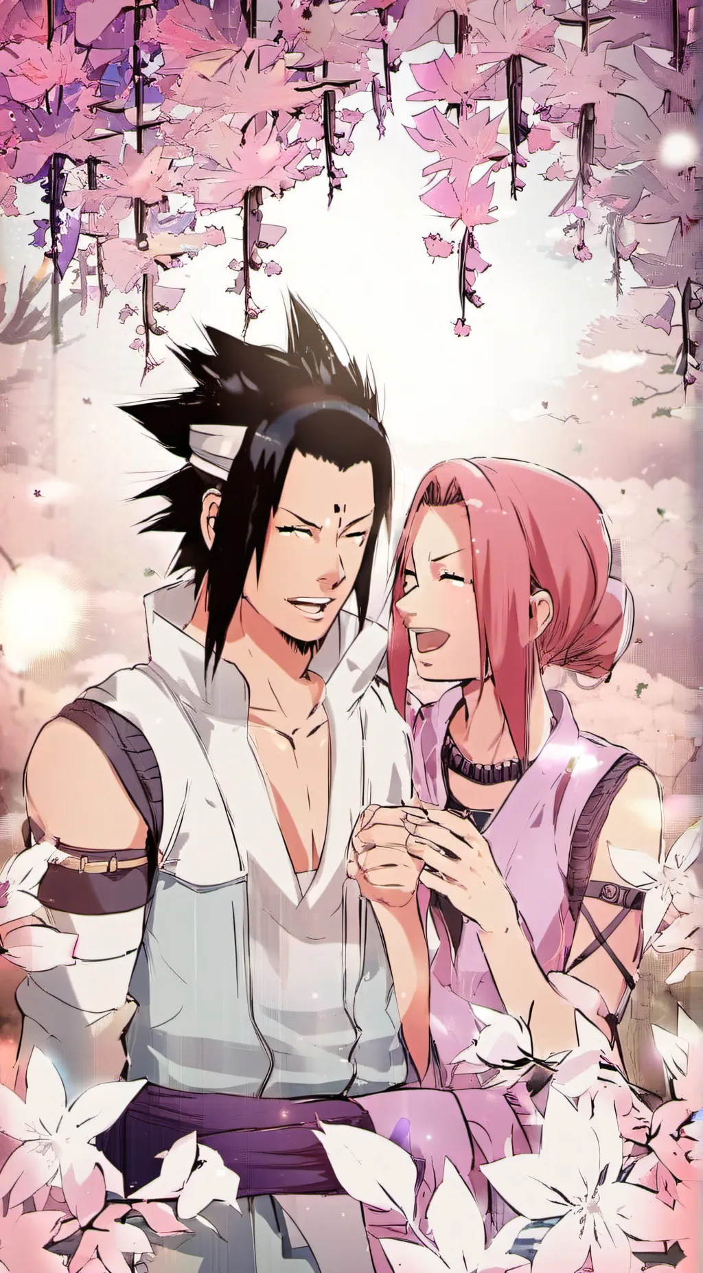 Talkie AI - Chat with Sasuke and Sakura 