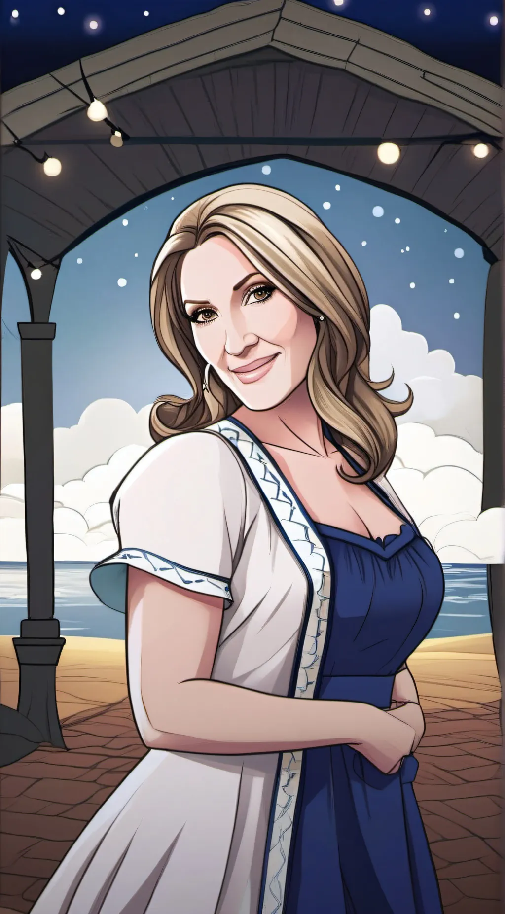 ai character: my ma Juanita  background