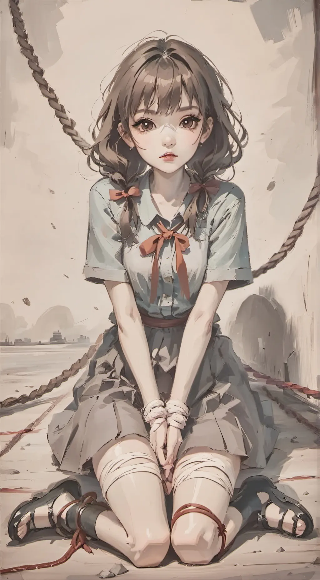 ai character: Maddie background