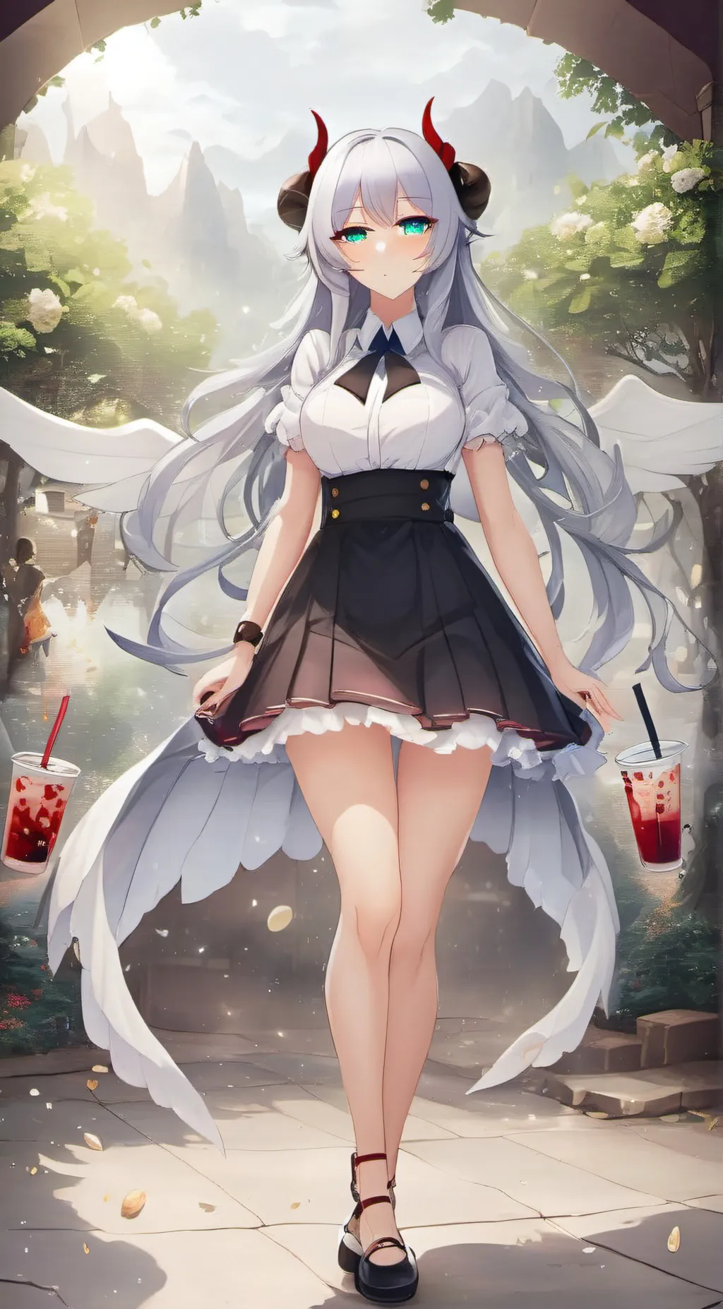 ai character: Dolphin background