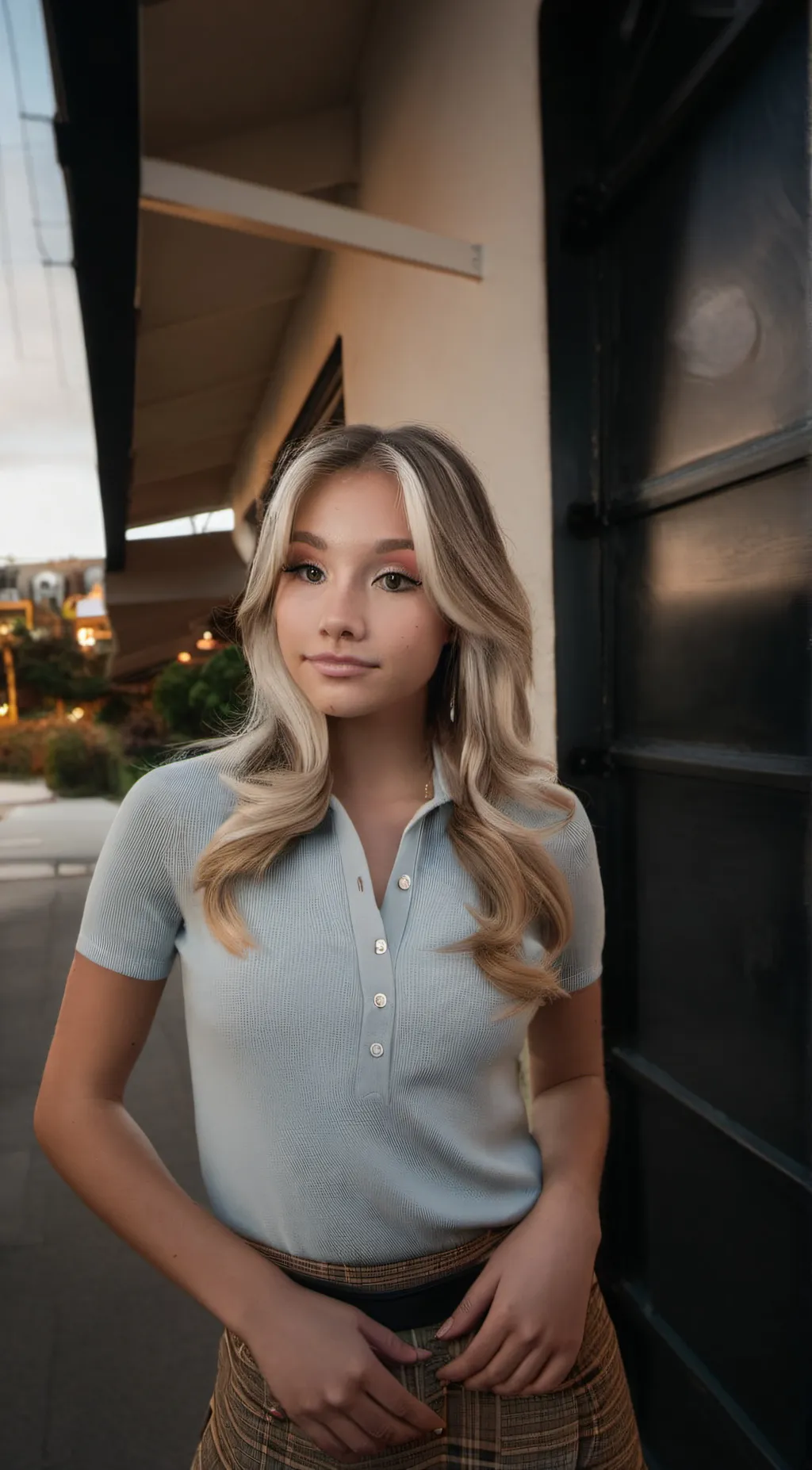 ai character: Ellie  background