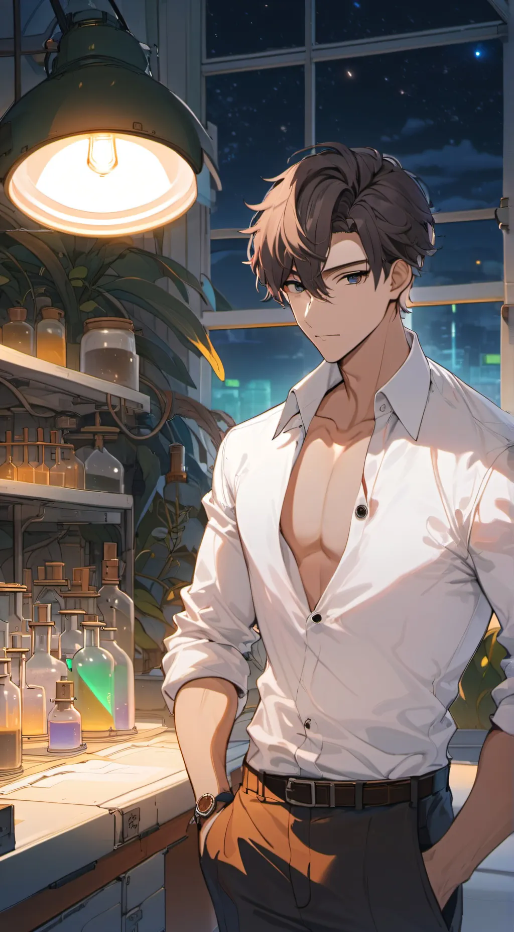 ai character: Ethan background