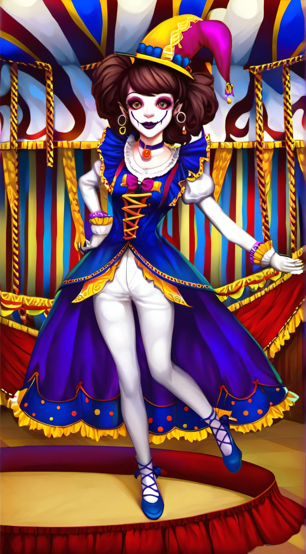 ai character: PomnI background