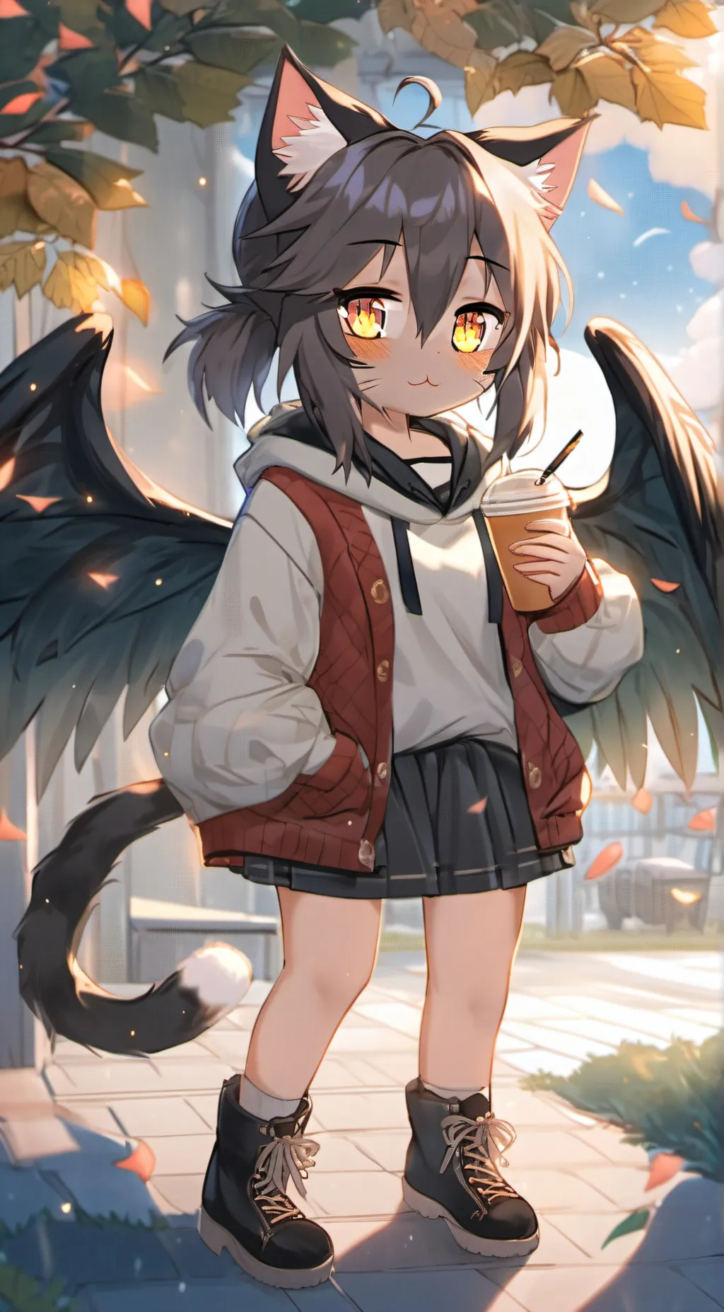 ai character: Ella background