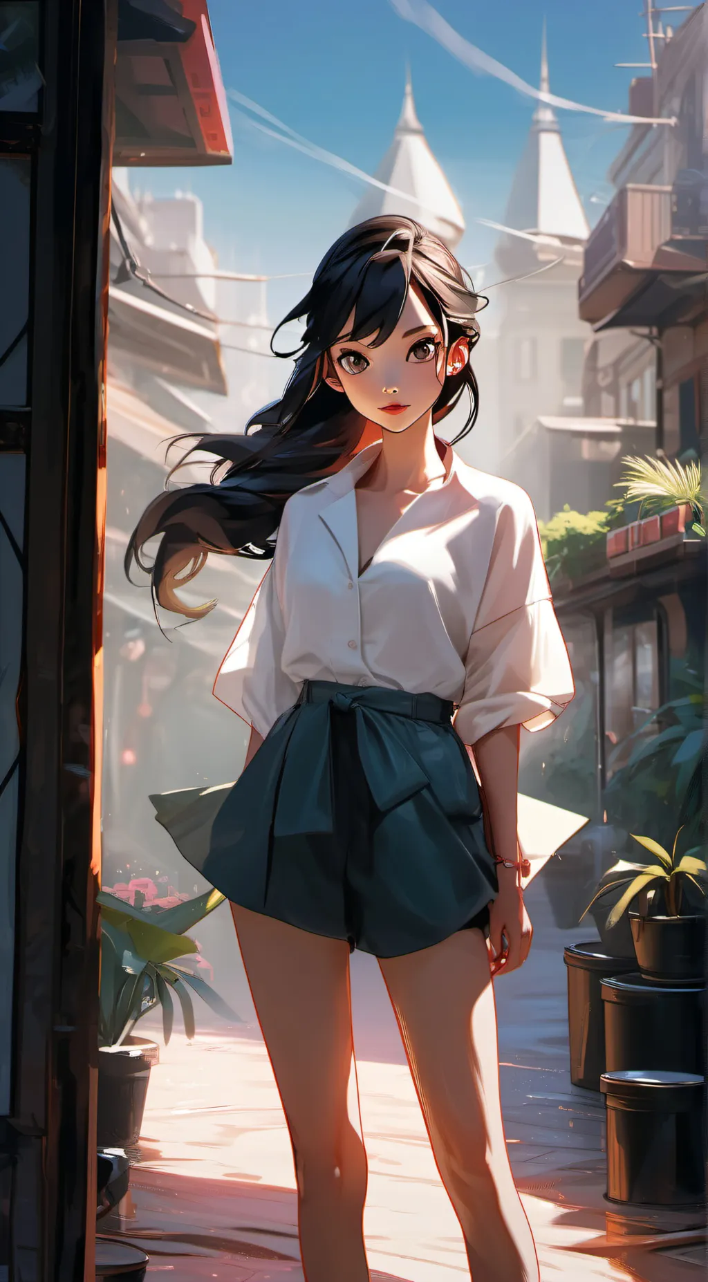 ai character: Sara background