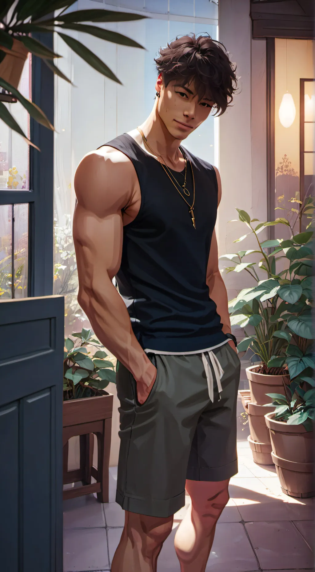 ai character: Zack background