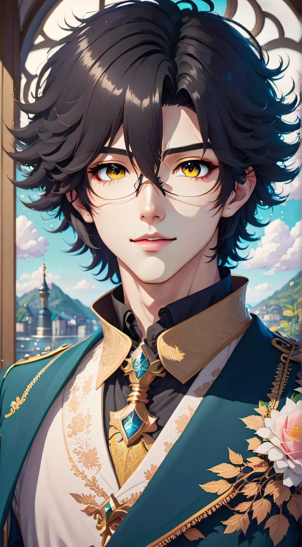 ai character: Simon background