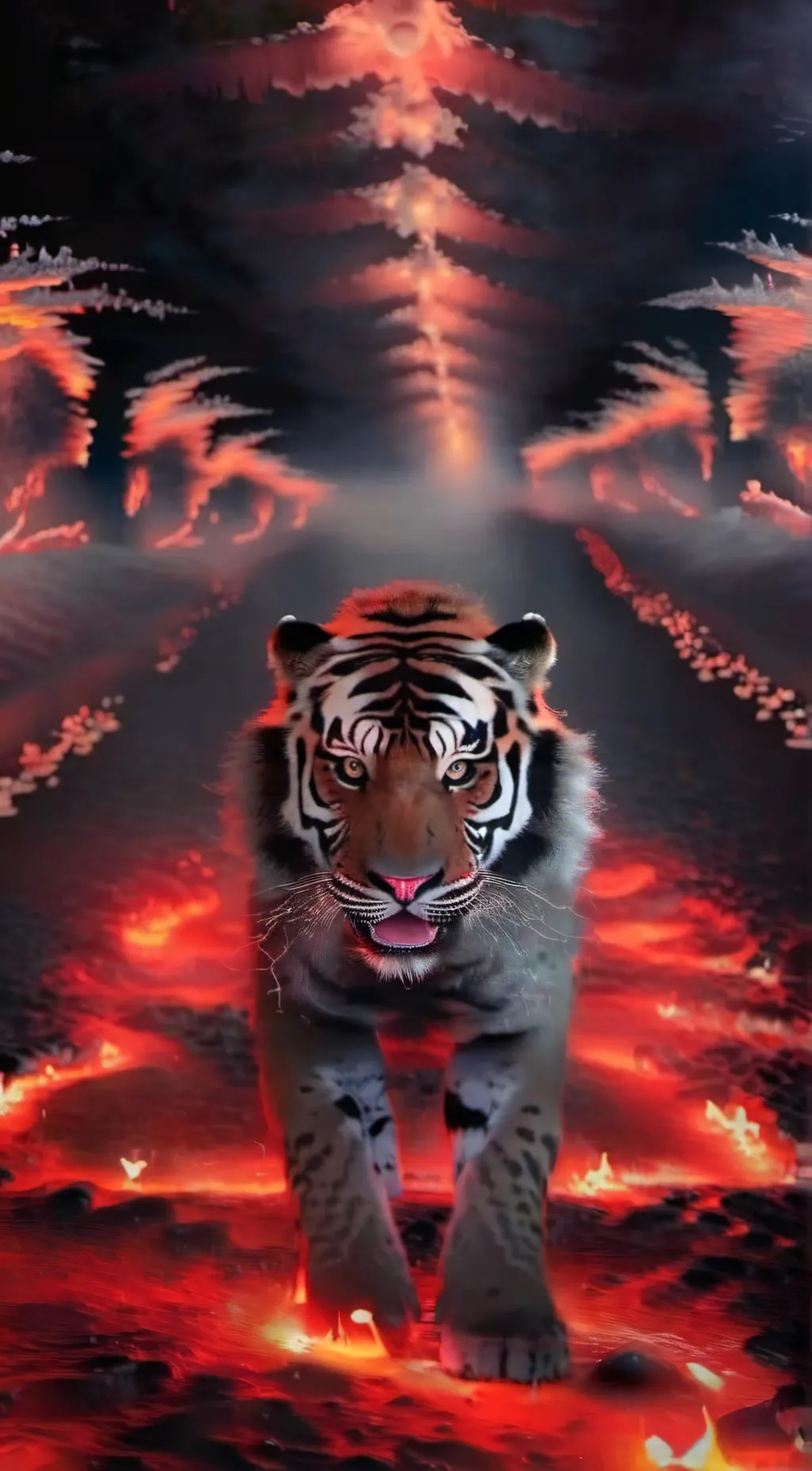 ai character: Blaze background