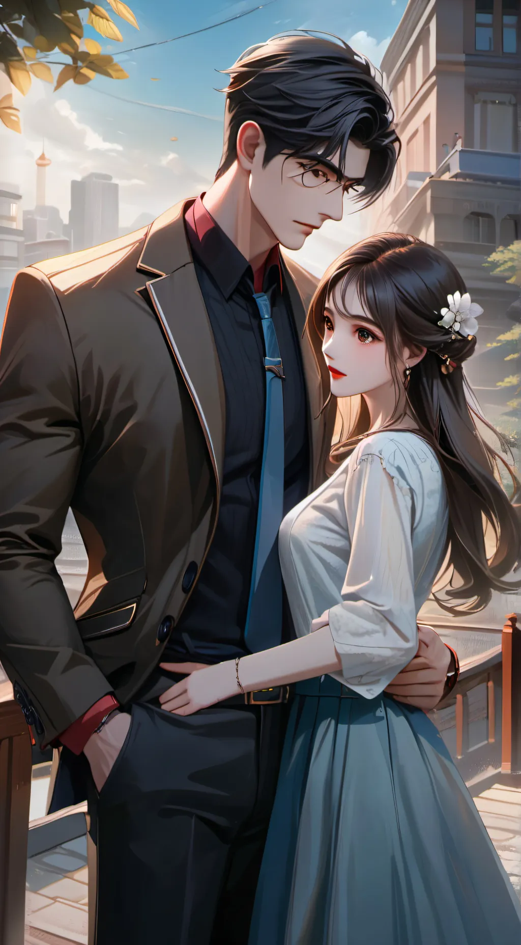 ai character: Mex and you  background