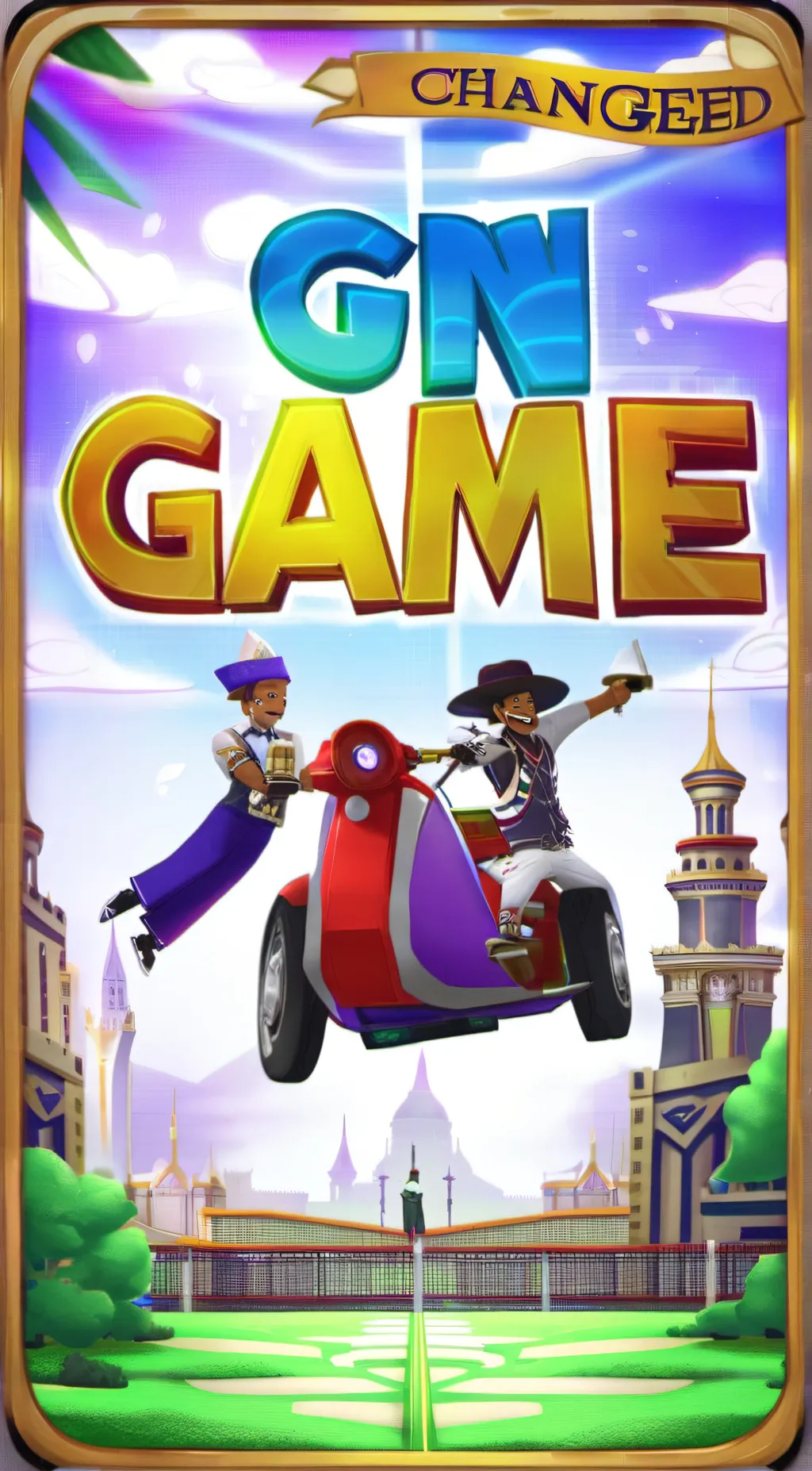 ai character: changed background