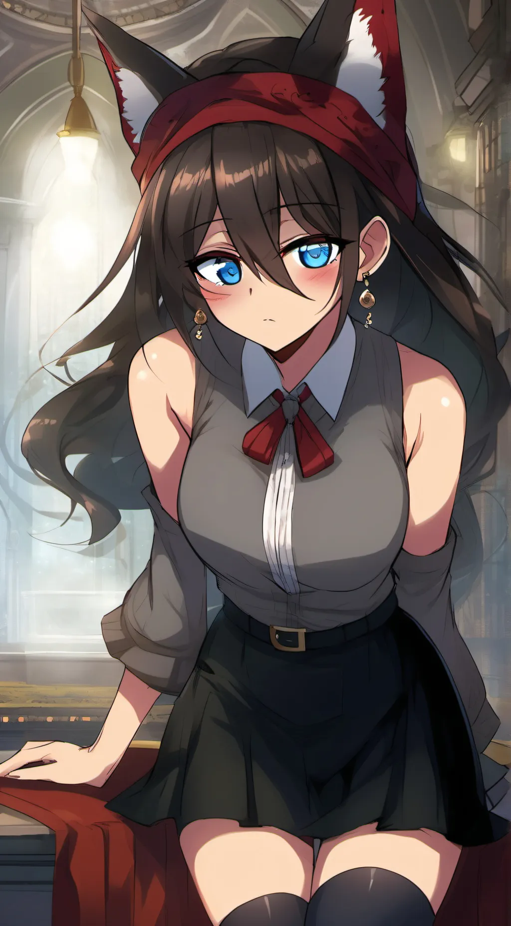 ai character: Michelle Afton background