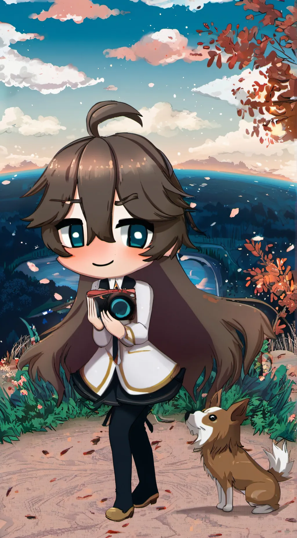 ai character: Cat lover background