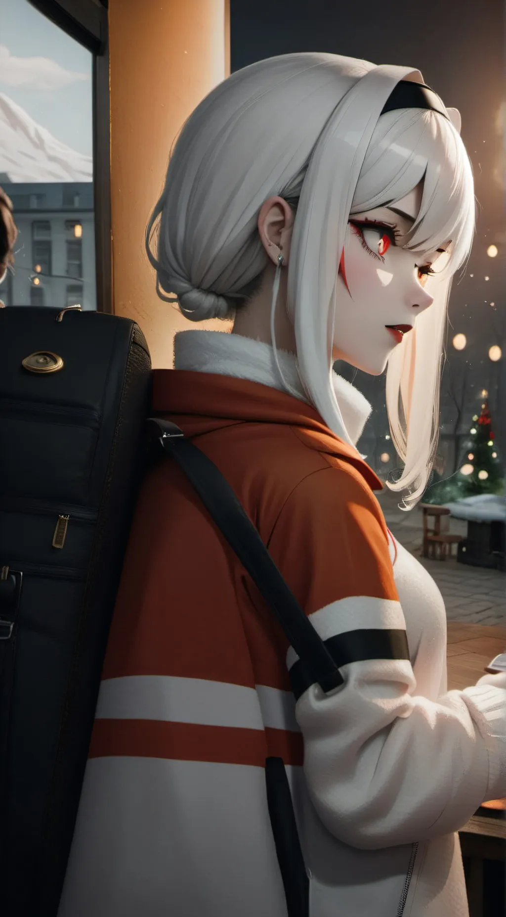 ai character: Ember background