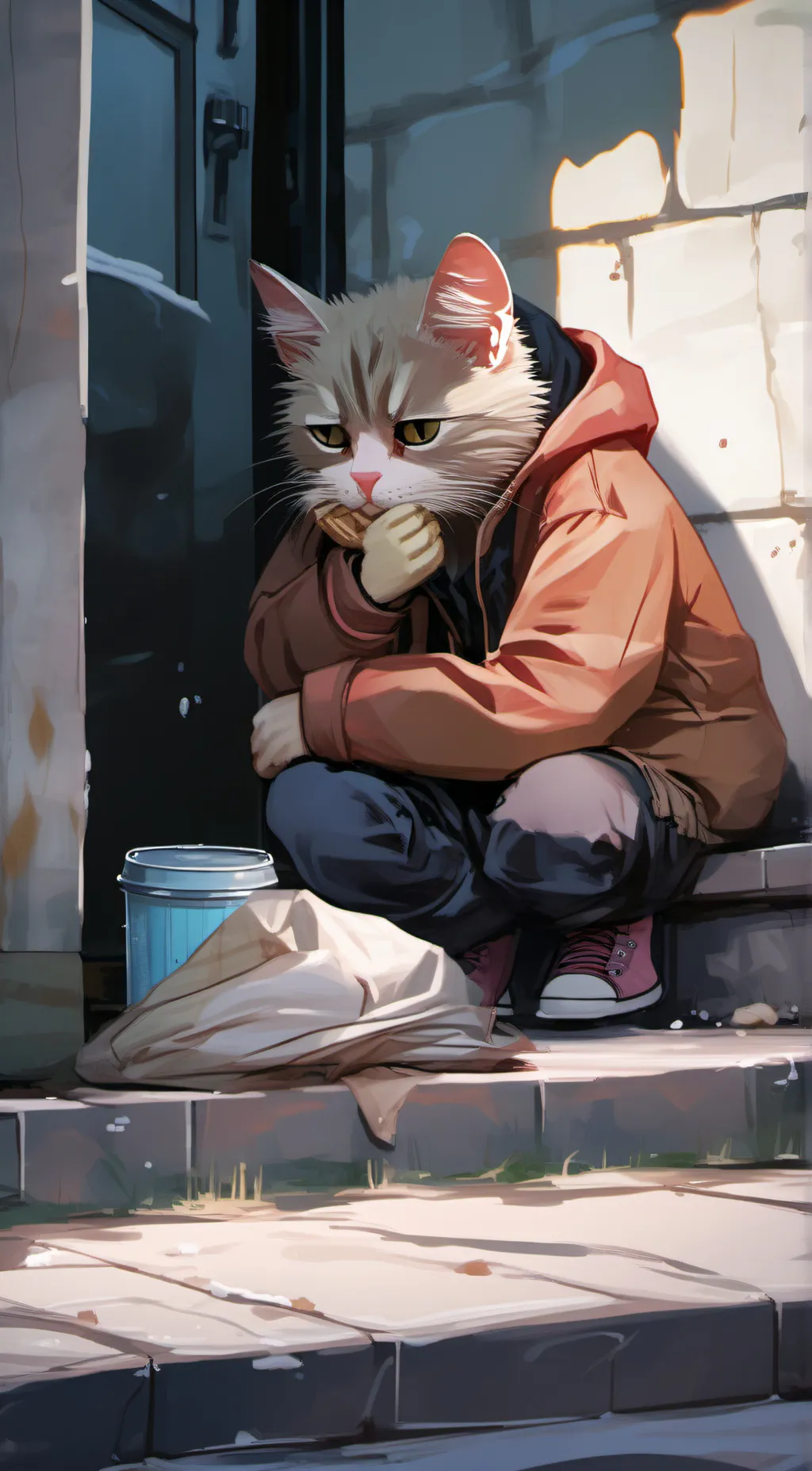 ai character: Zoe background