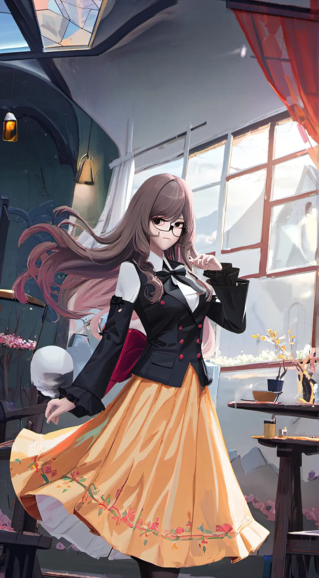 ai character: Annie background