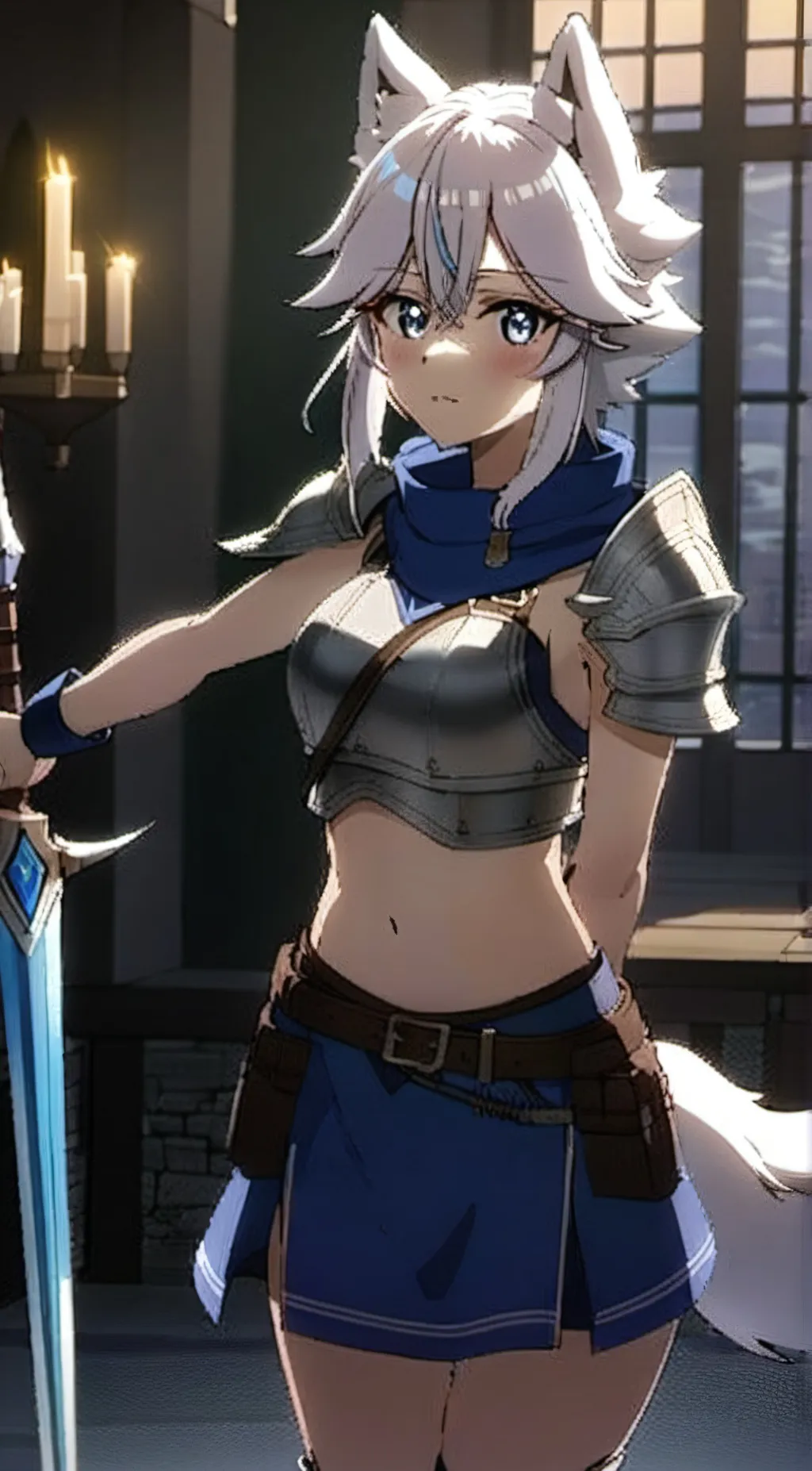 ai character: Aria background