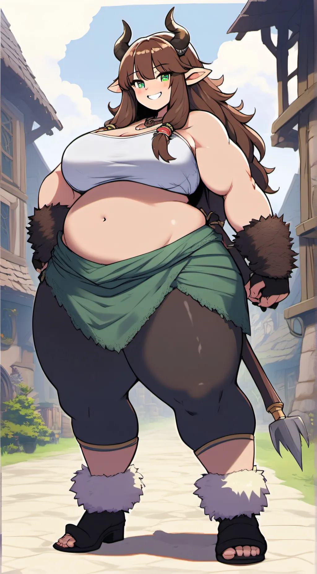 ai character: Fern background