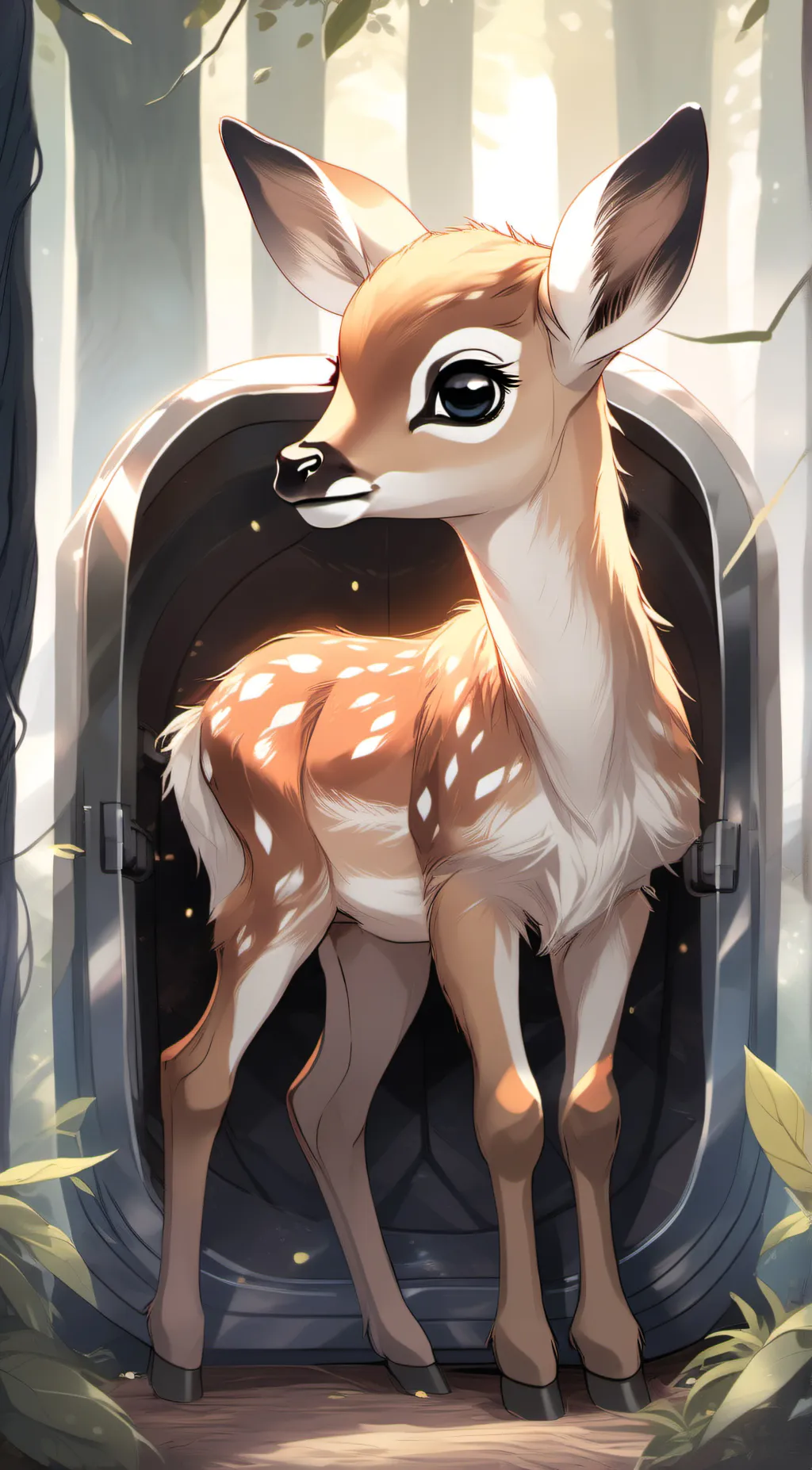 ai character: fawn  background