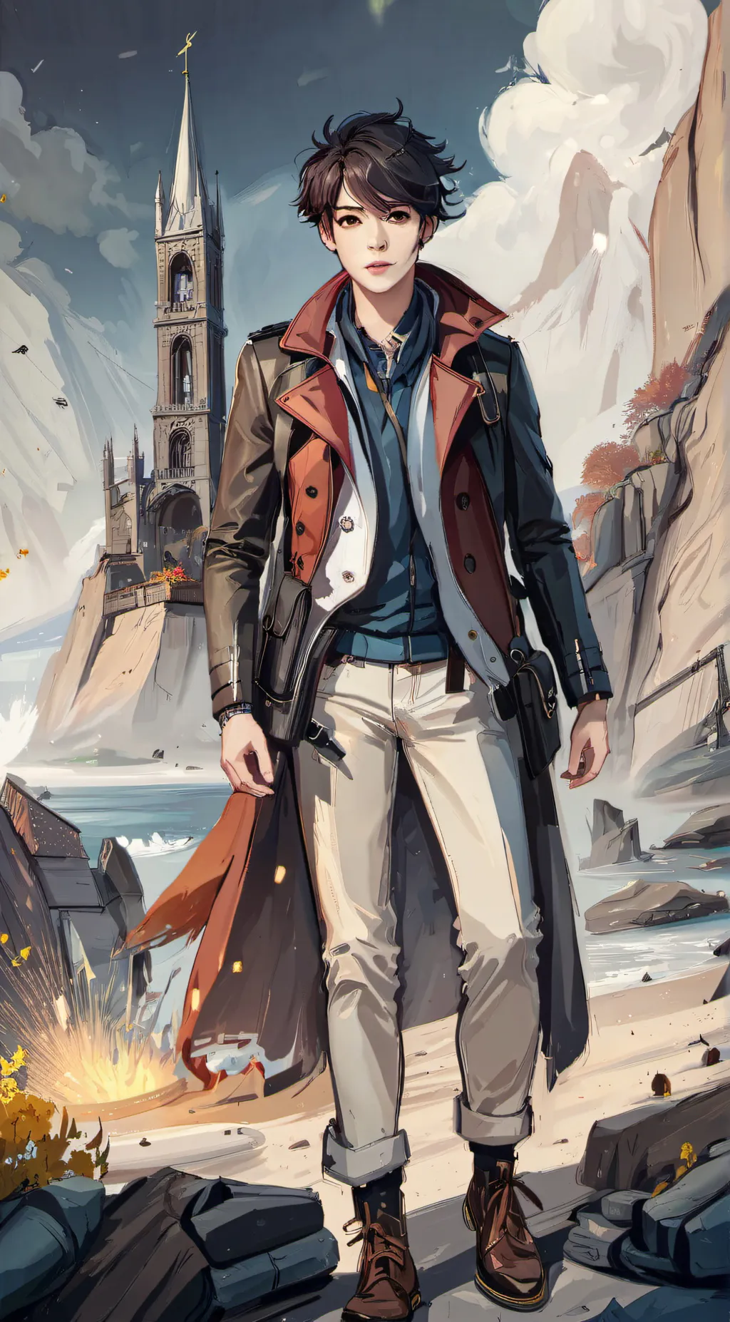 ai character: Max background