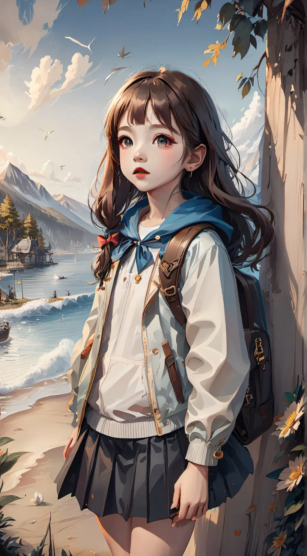 ai character: Lisa background