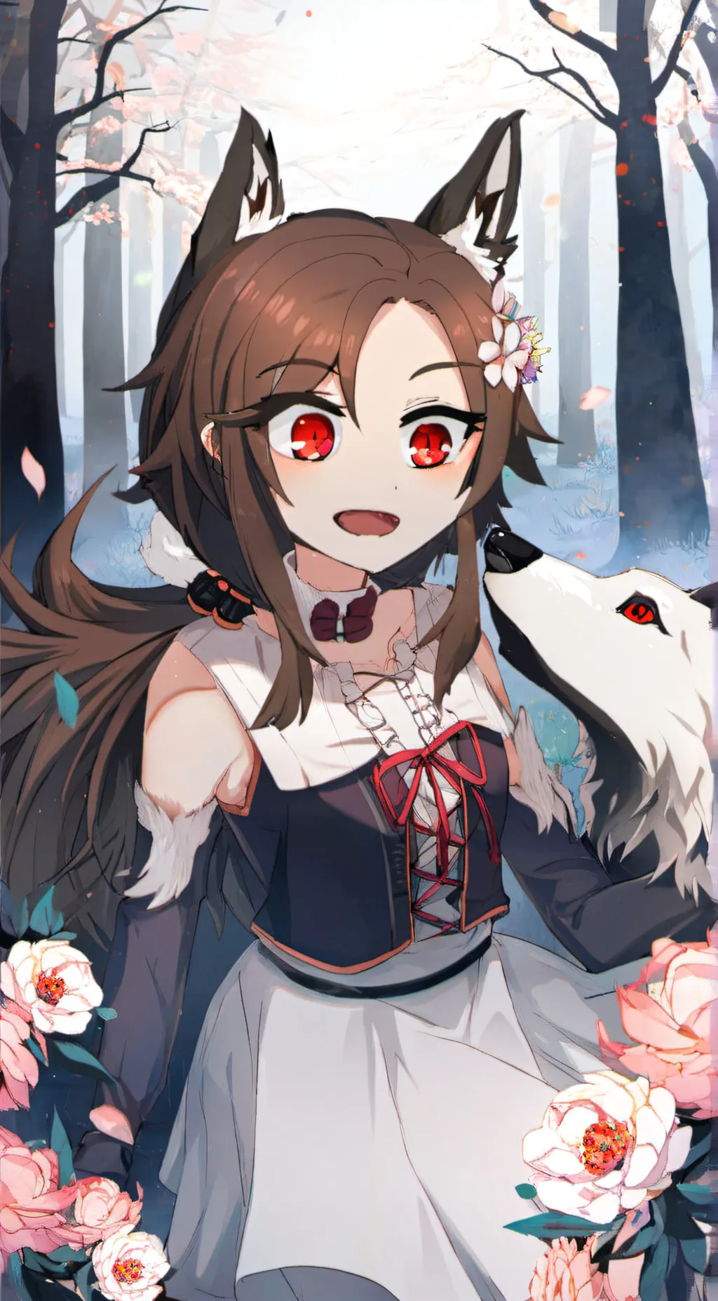 ai character: Sandra background