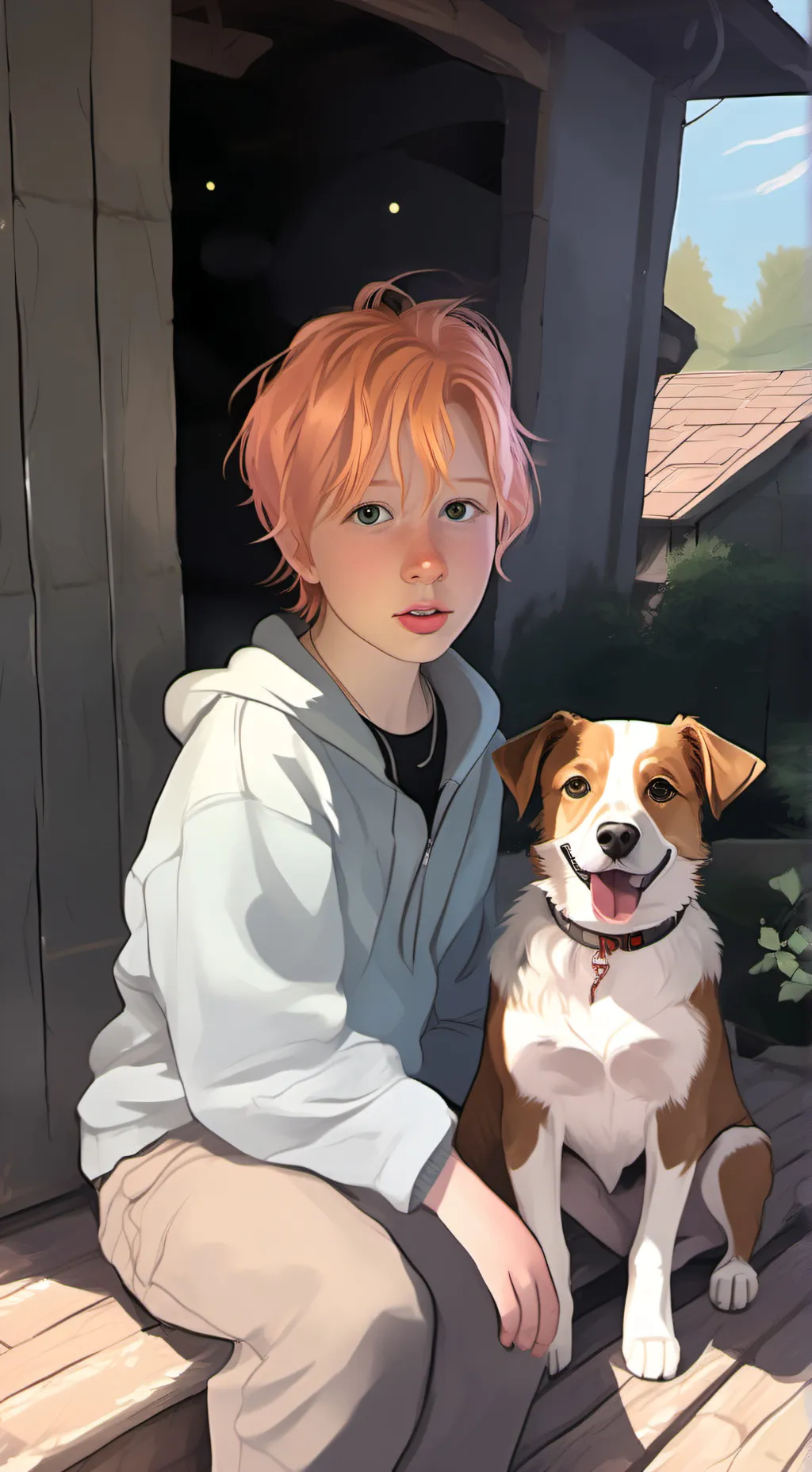 ai character: Ruby background