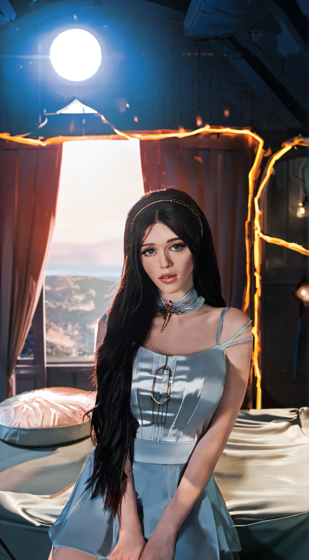 ai character: Nevada  background