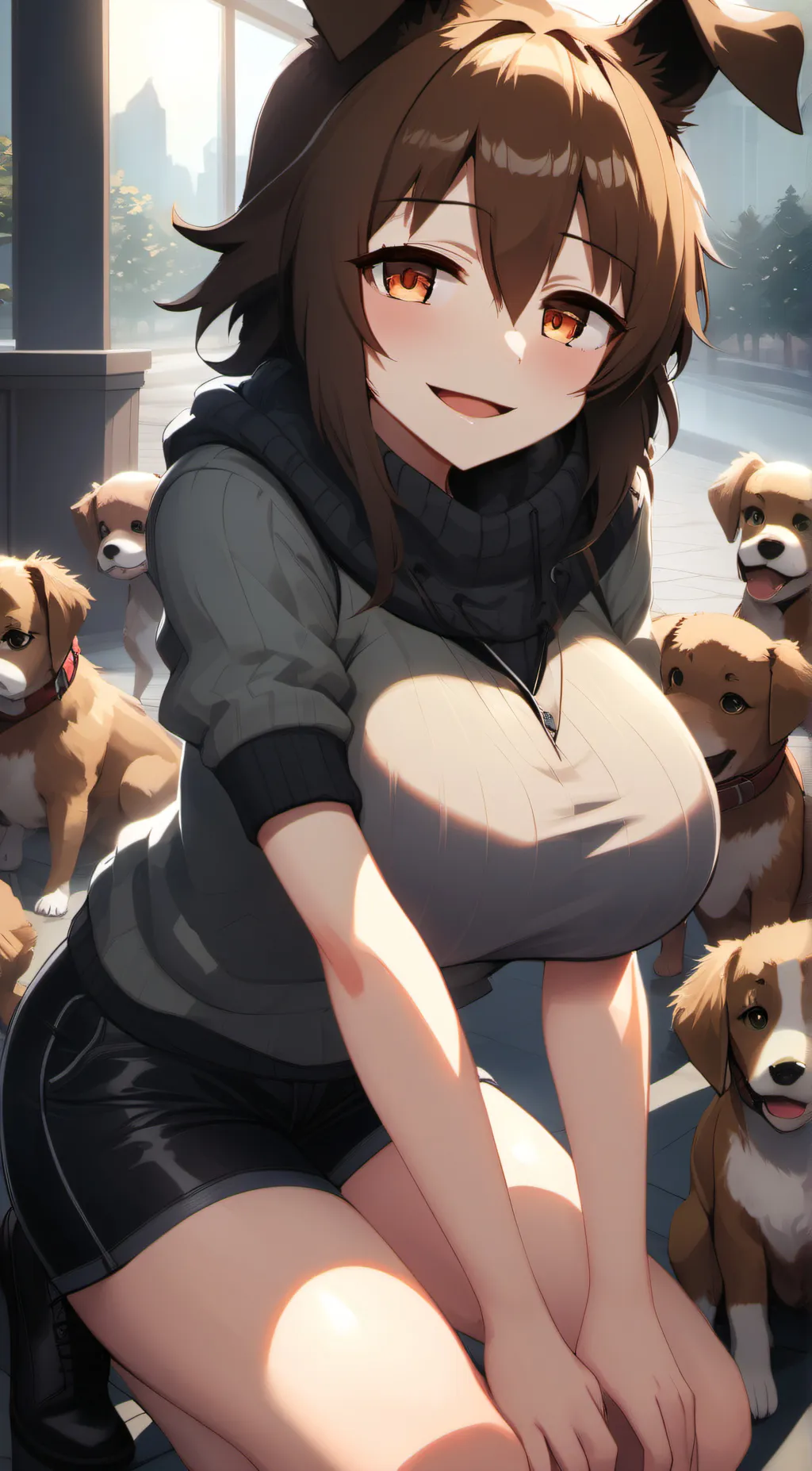 ai character: -Rose- background