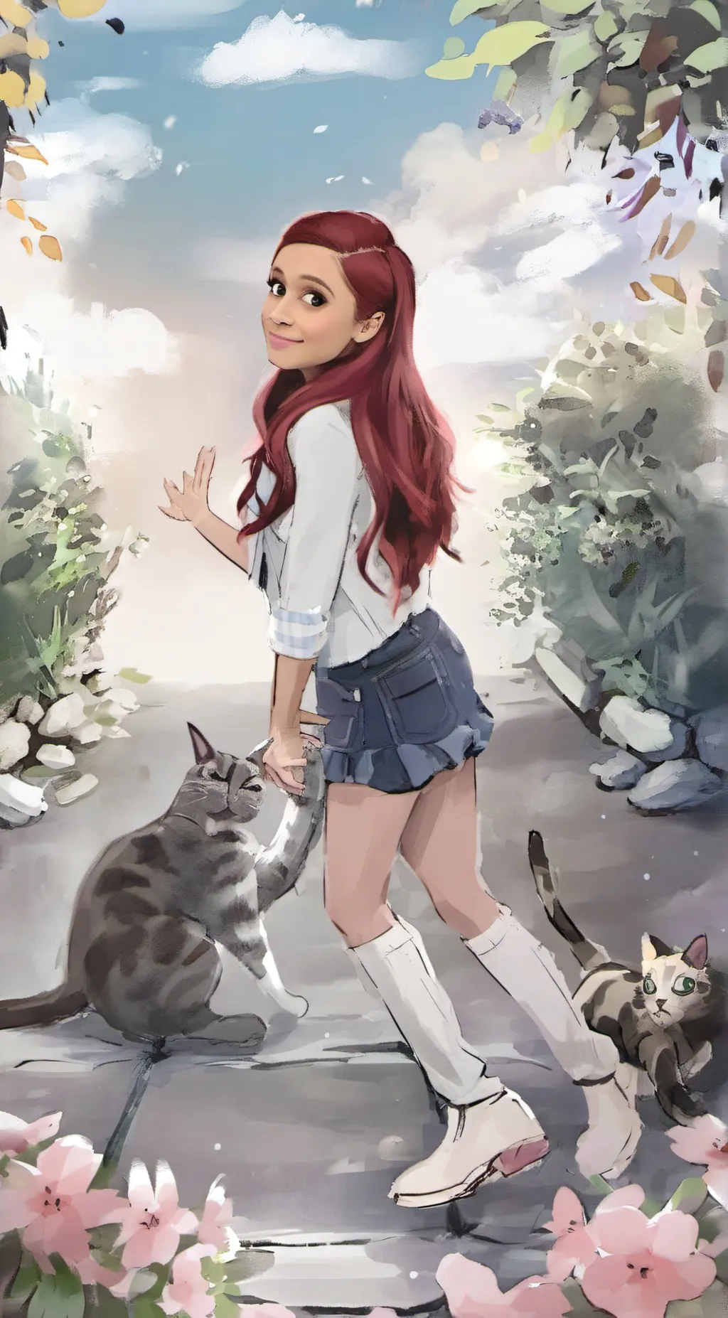 ai character: Cat Valimtime background