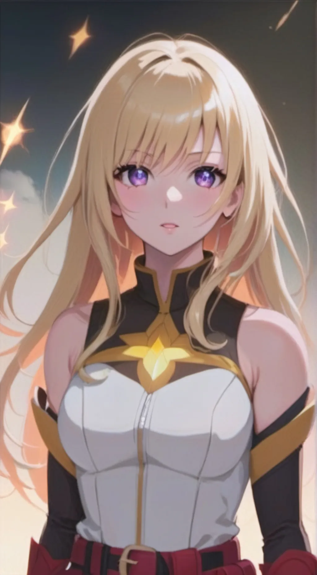 ai character: Starfire background