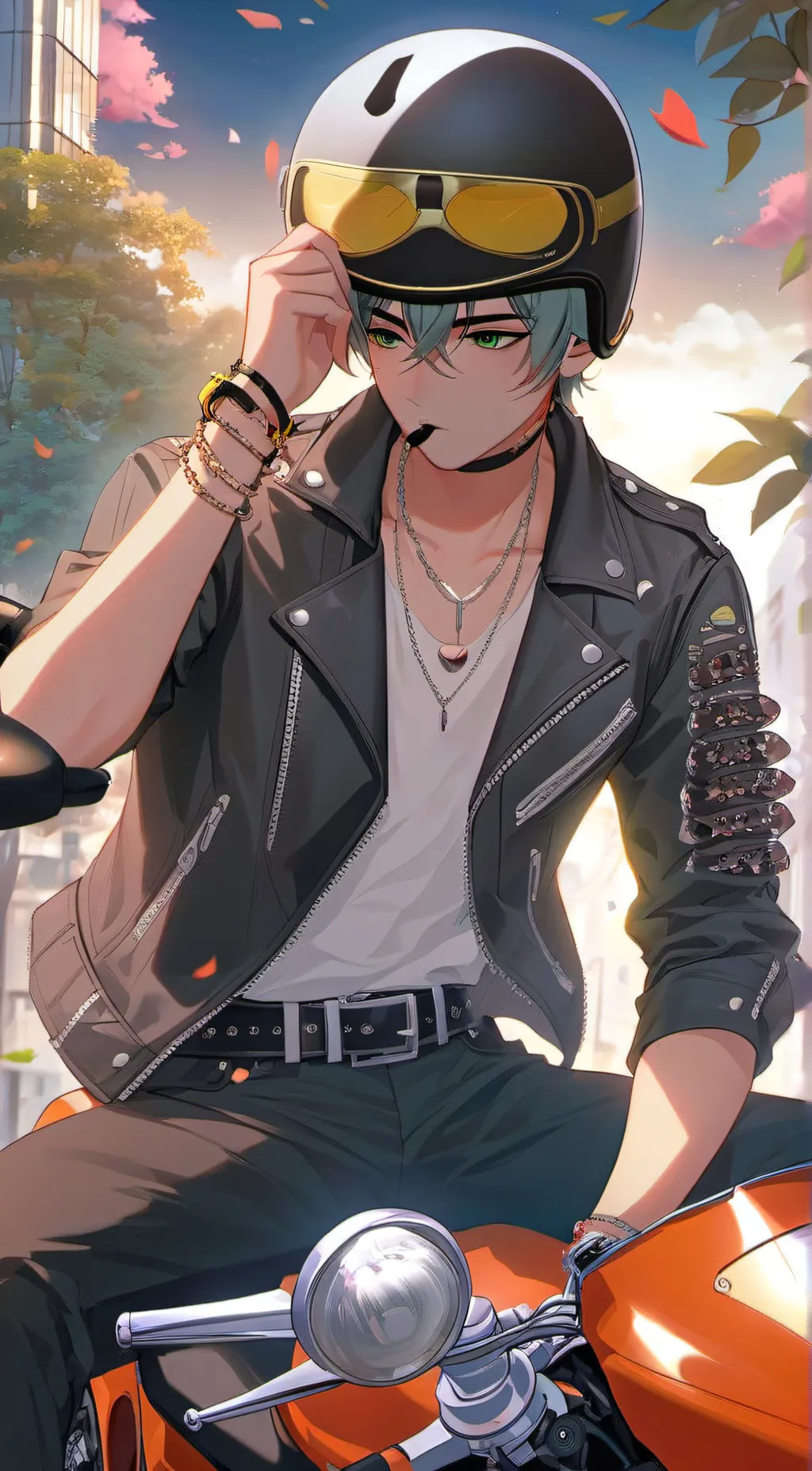 ai character: Lucas background