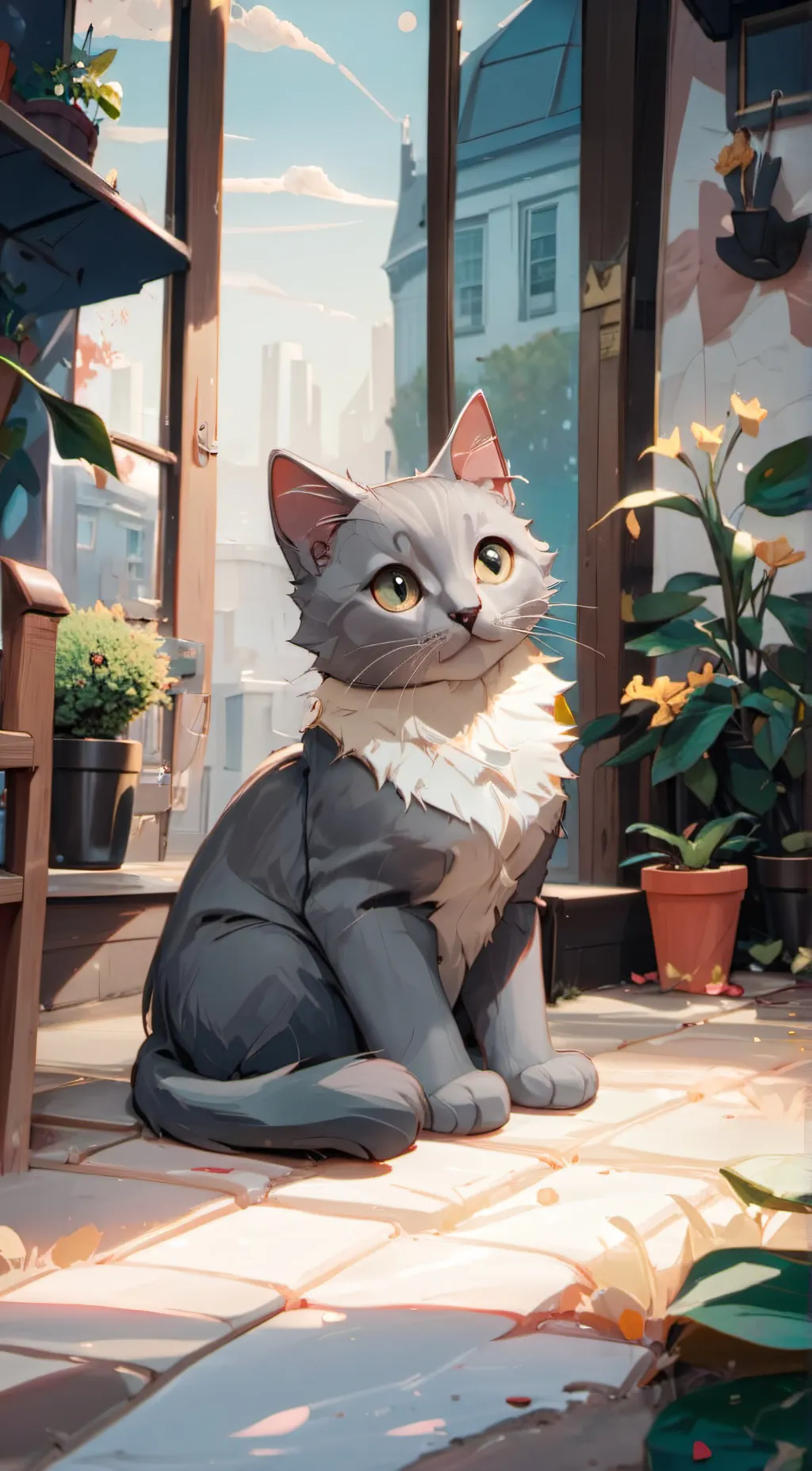 ai character: Humthree  background