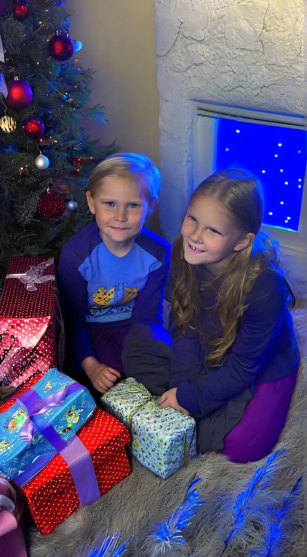 ai character: Bailey and meika background