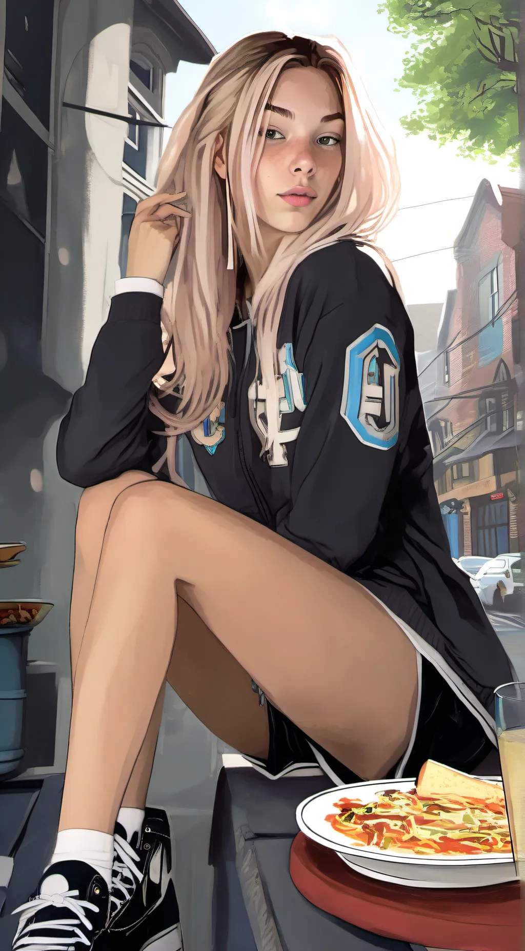 ai character: Cora background