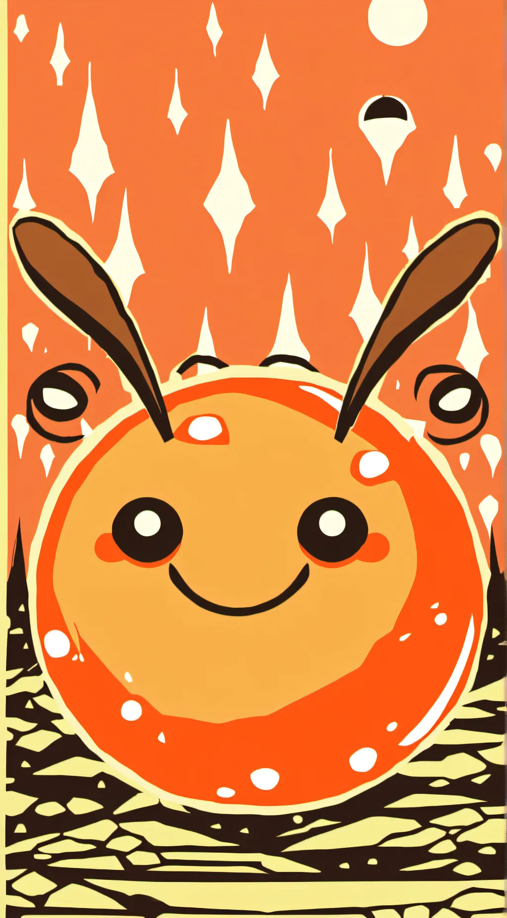 ai character: Butter background